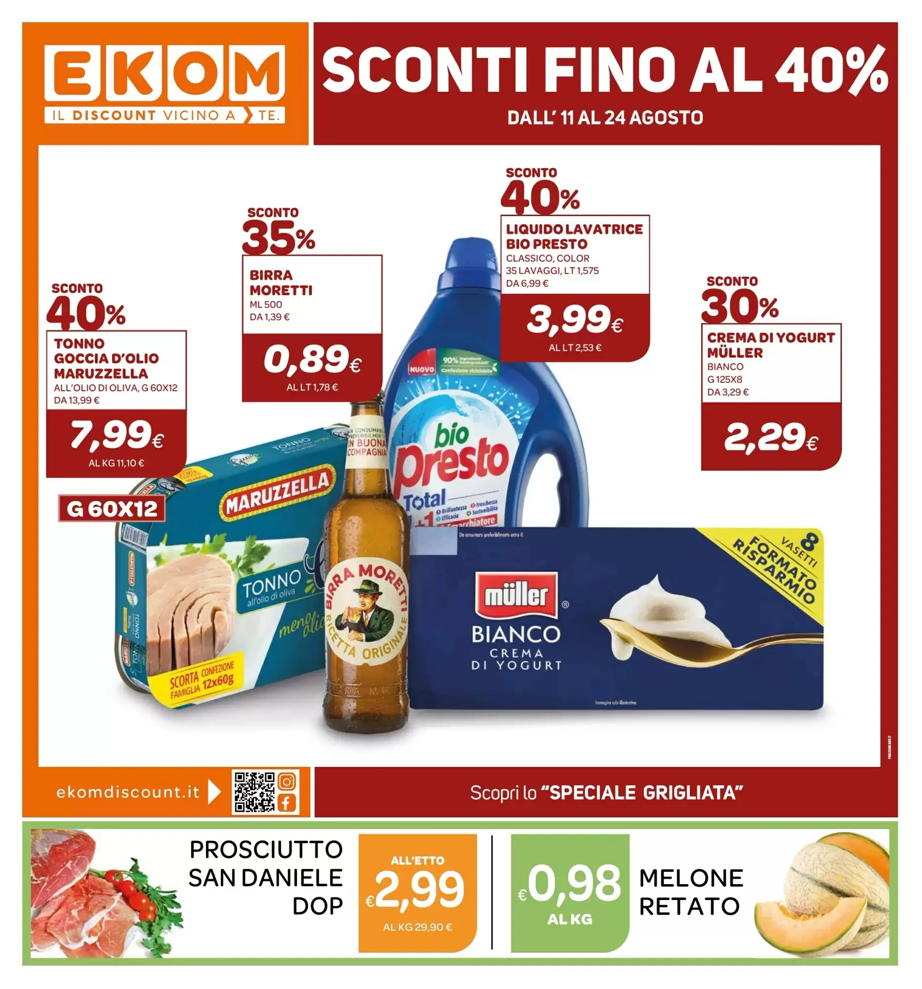 Copertina Ekom - Volantino Ekom