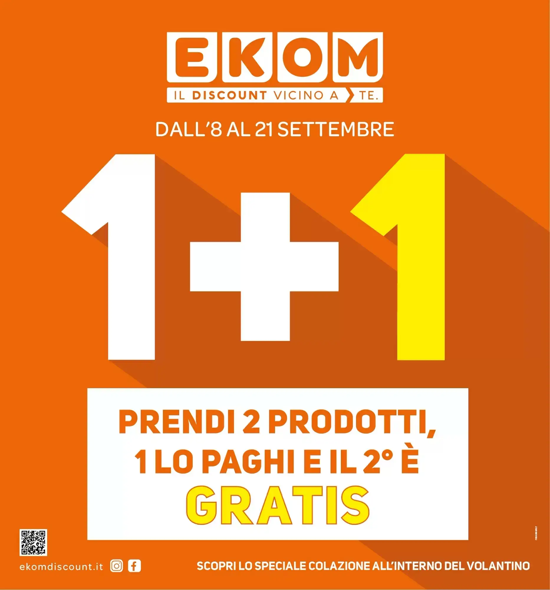 Copertina Ekom - Volantino Ekom