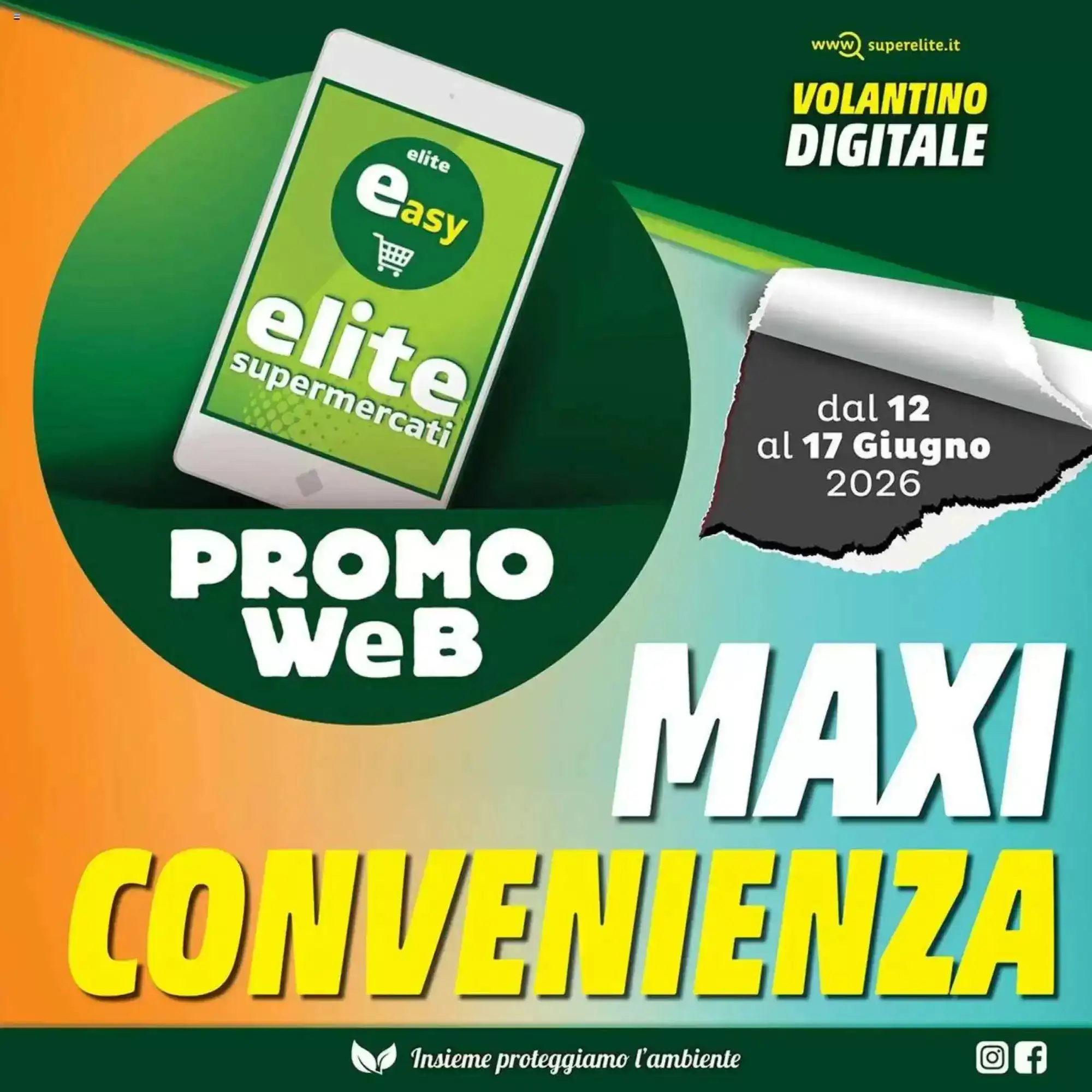 Copertina Elite - Volantino Elite