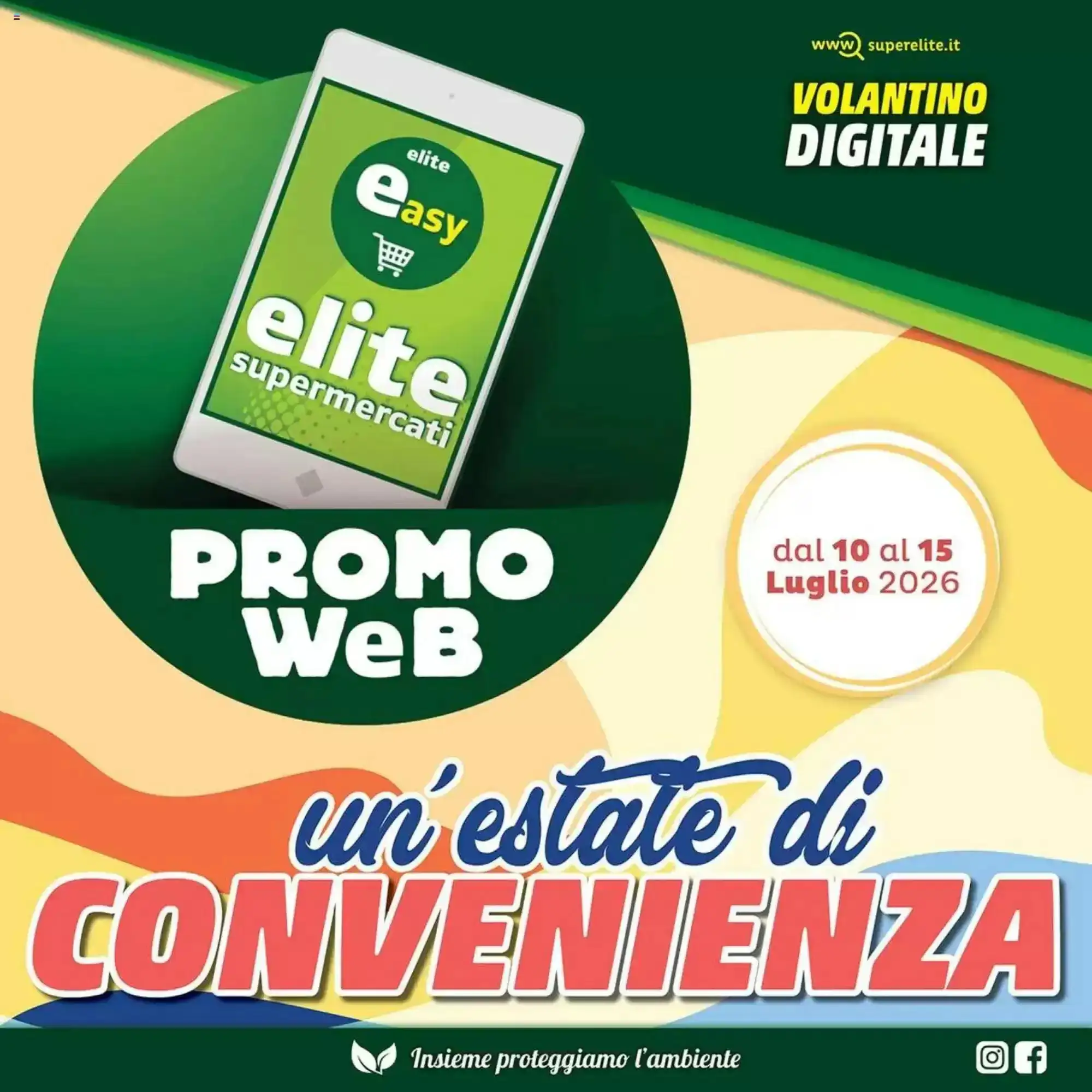 Copertina Elite - Volantino Elite