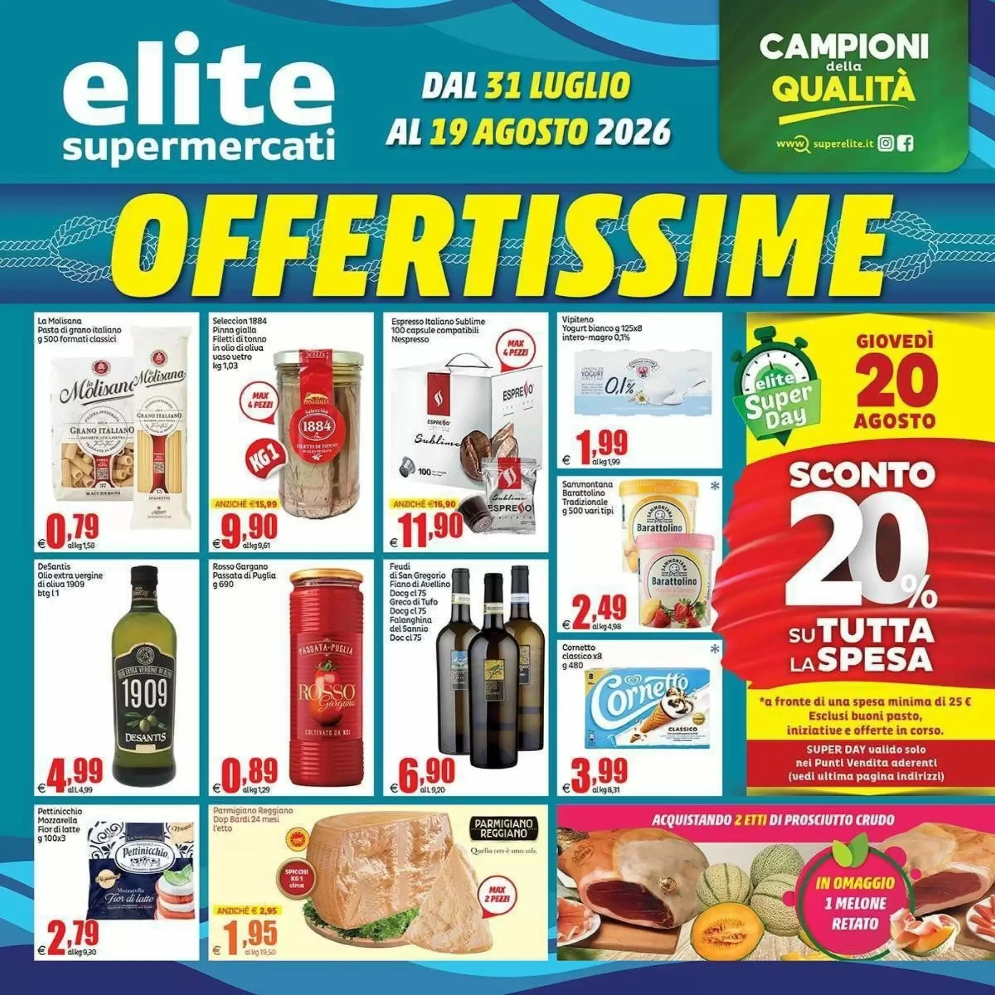 Copertina Elite - Volantino Elite