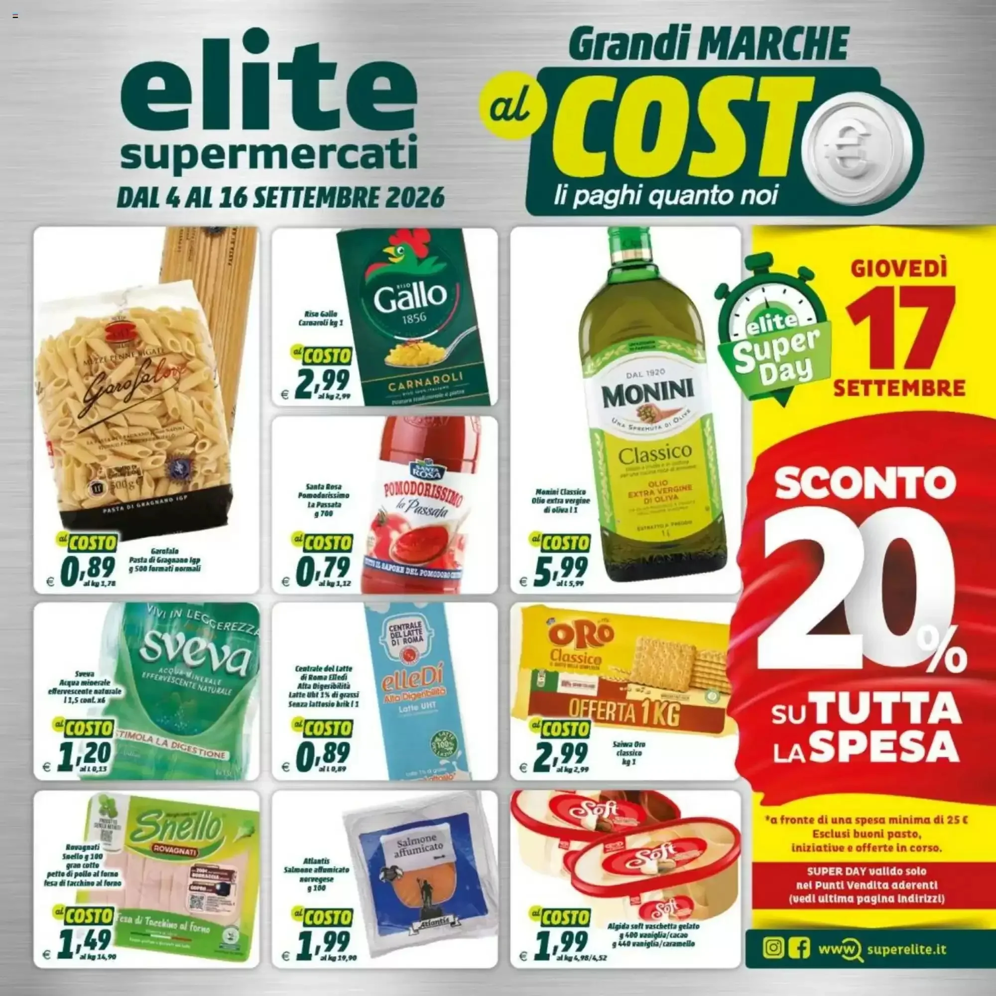 Copertina Elite - Volantino Elite