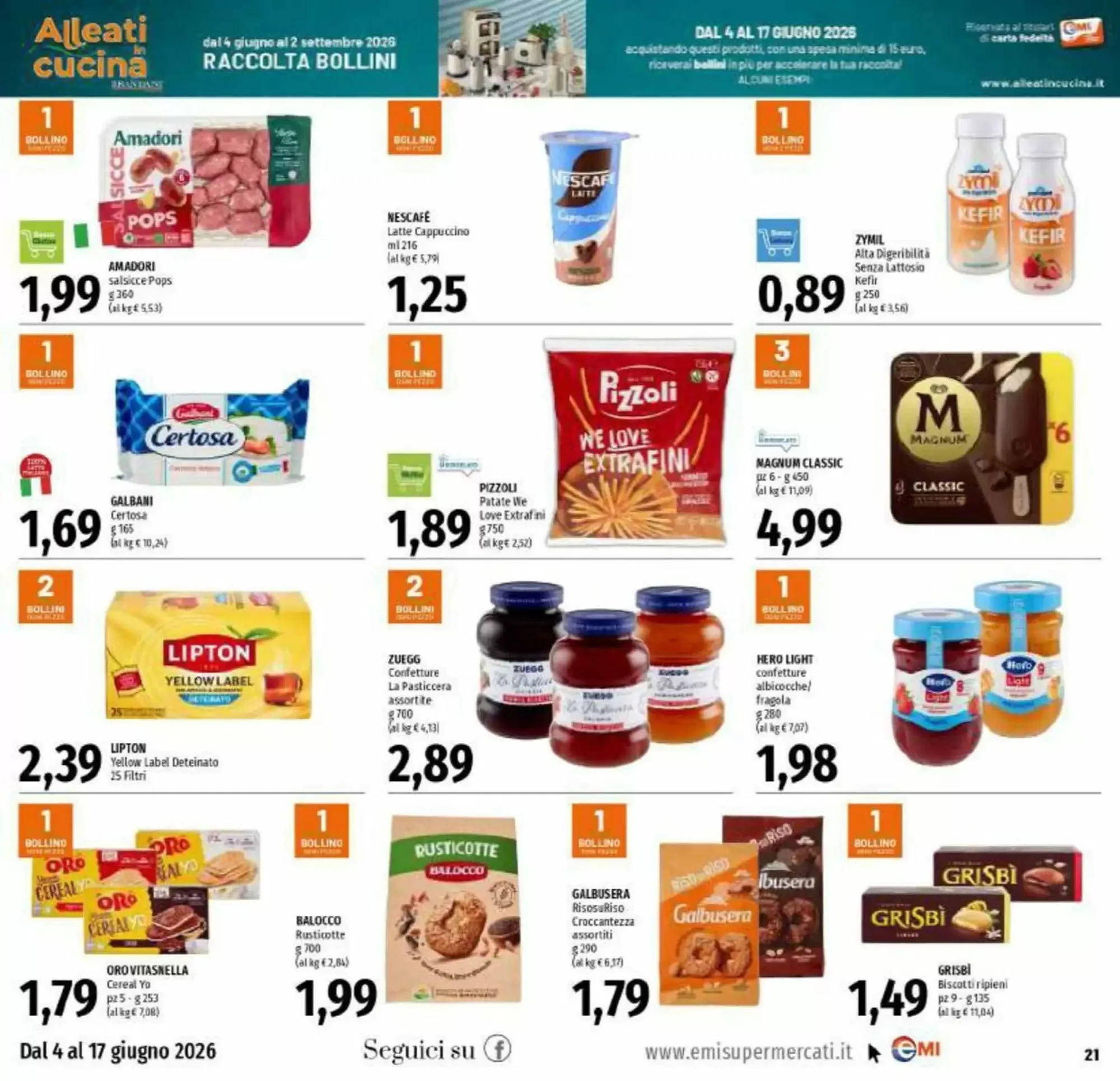 Volantino Emi Supermercati Volantino Emi Supermercati pagina 21