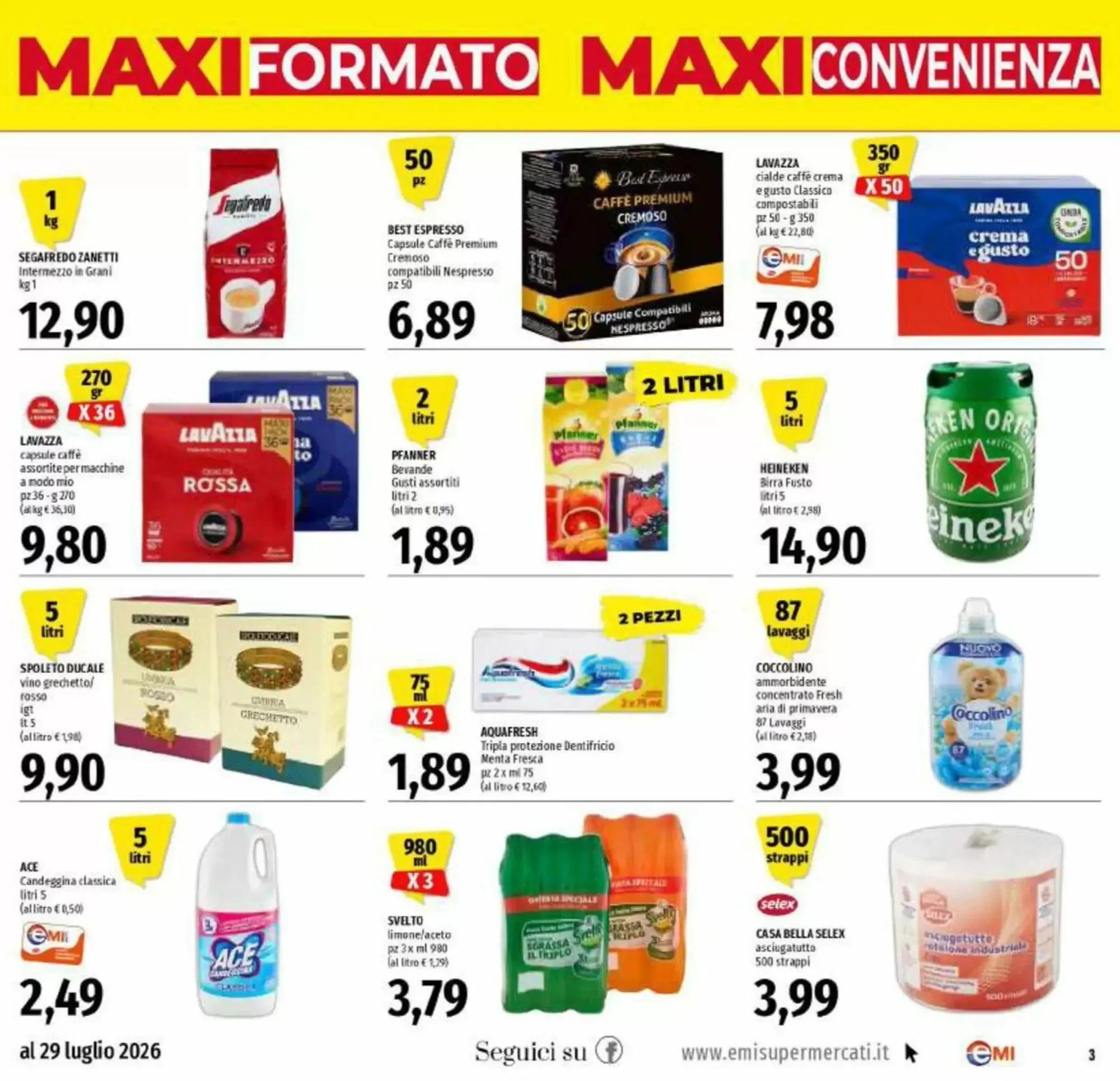 Volantino Emi Supermercati Volantino Emi Supermercati pagina 3