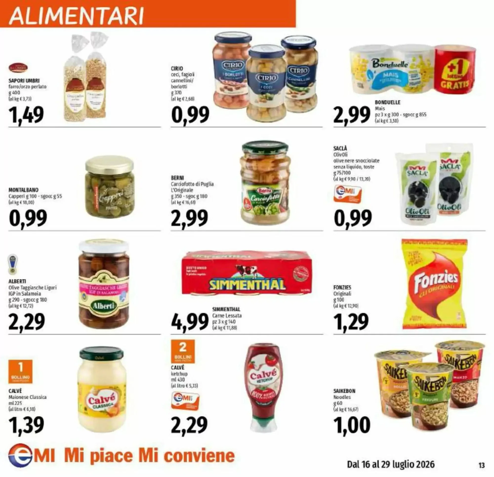 Volantino Emi Supermercati Volantino Emi Supermercati pagina 13