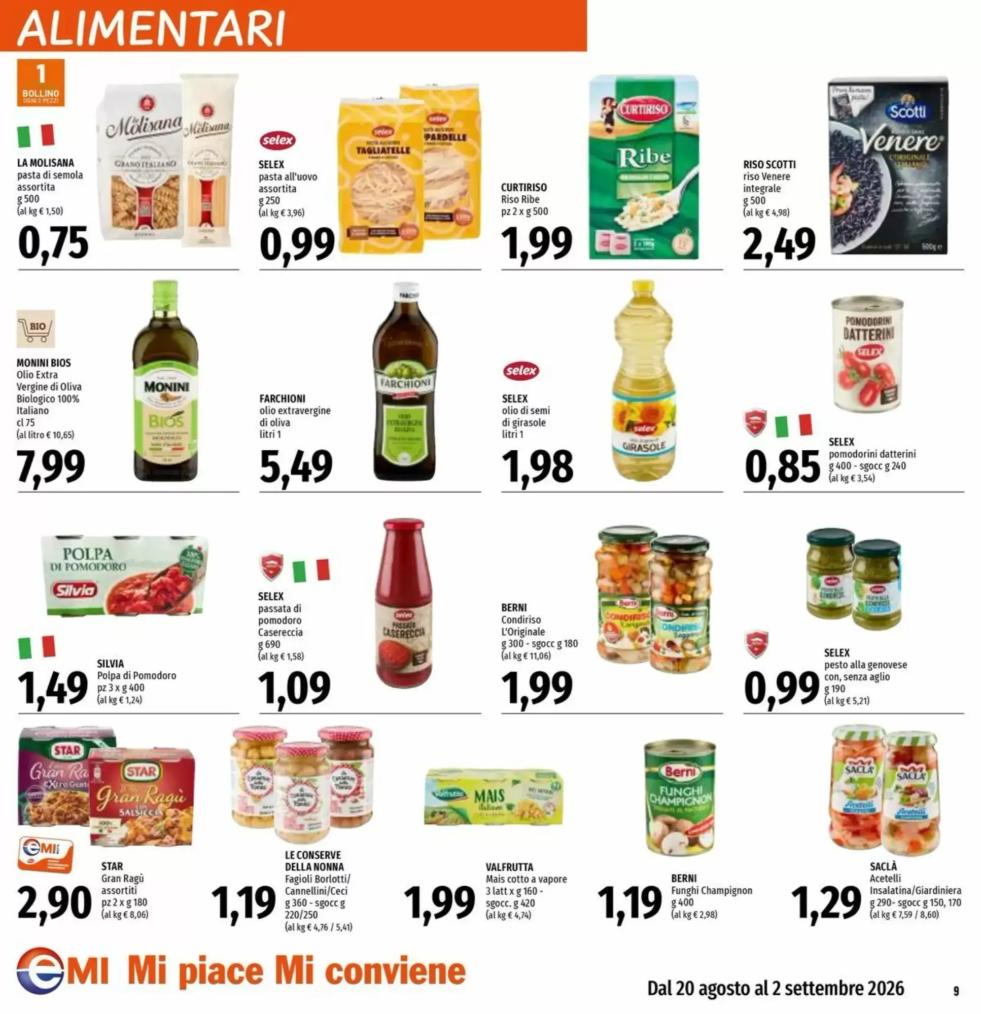 Volantino Emi Supermercati Volantino Emi Supermercati pagina 9