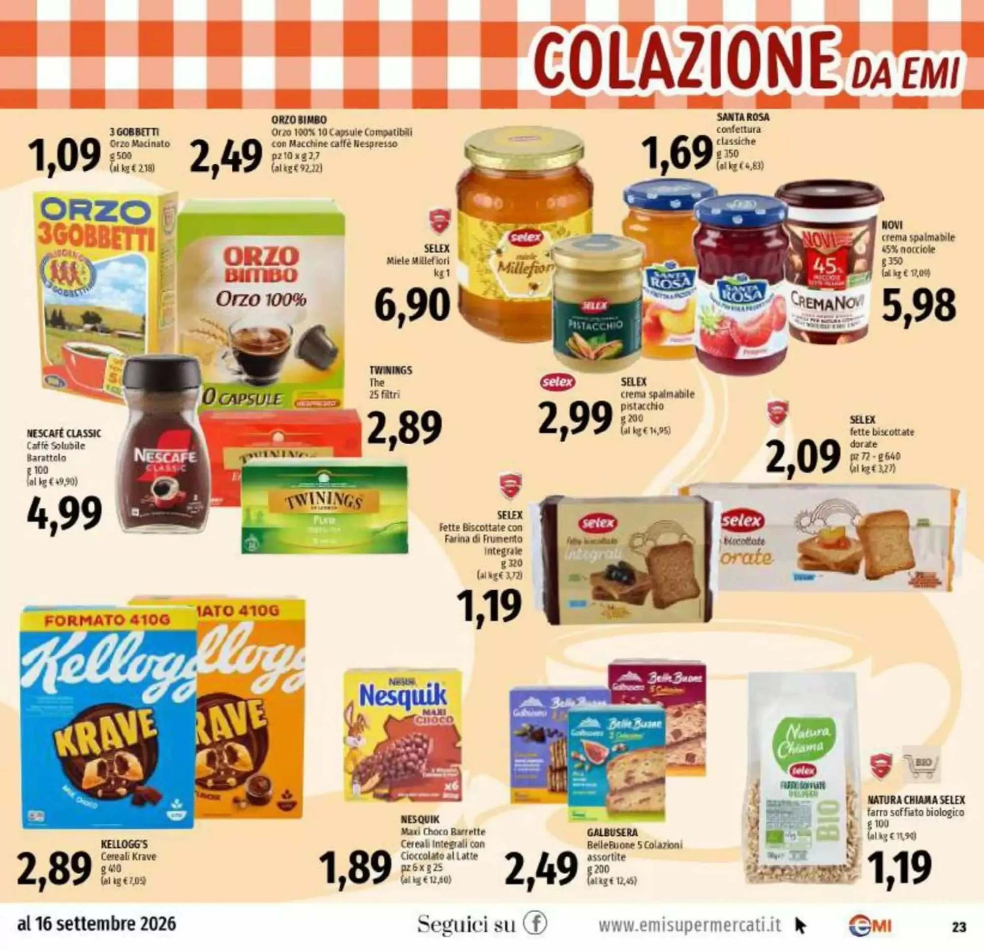 Volantino Emi Supermercati Volantino Emi Supermercati pagina 23