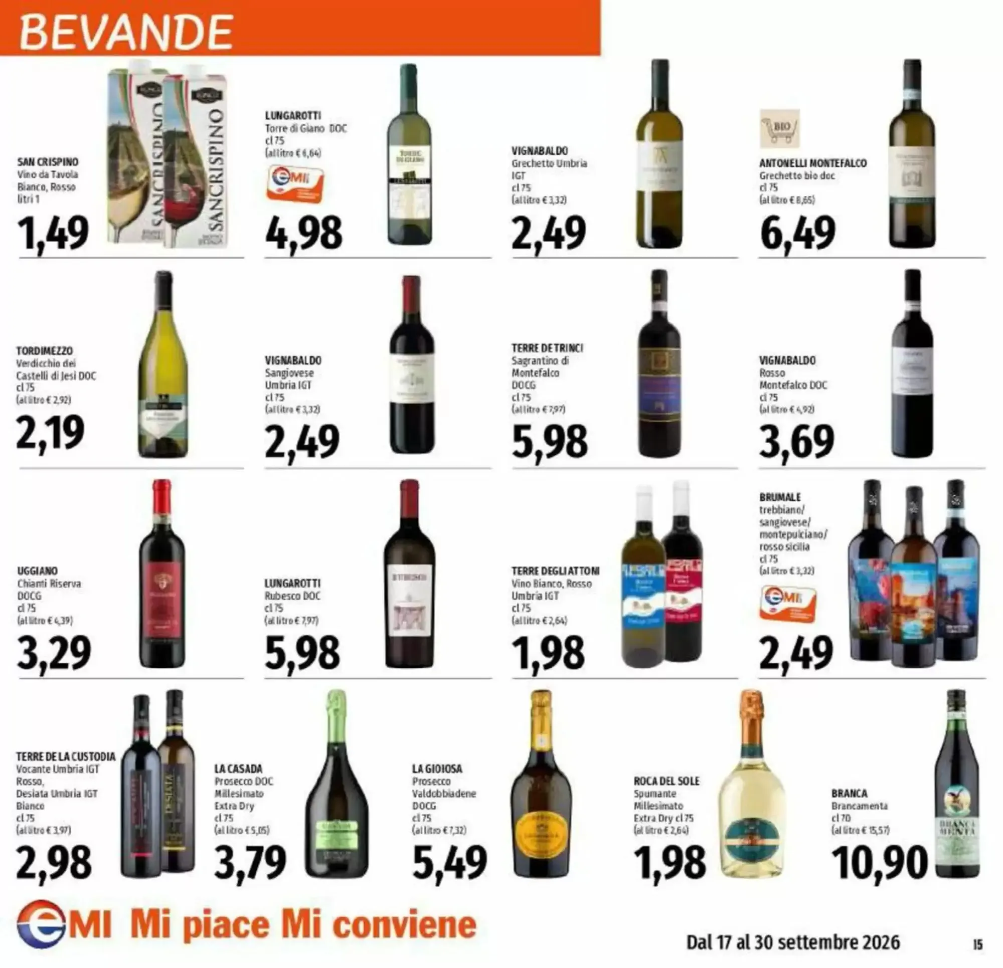 Volantino Emi Supermercati Volantino Emi Supermercati pagina 15