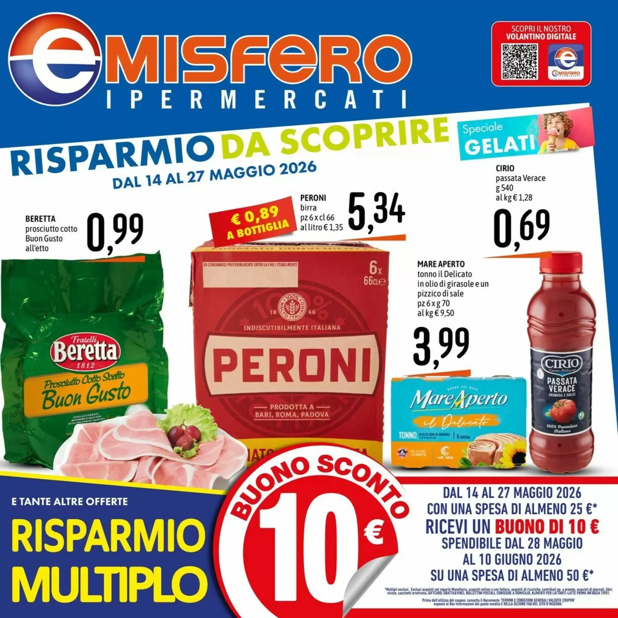 Copertina Emisfero - Volantino Emisfero