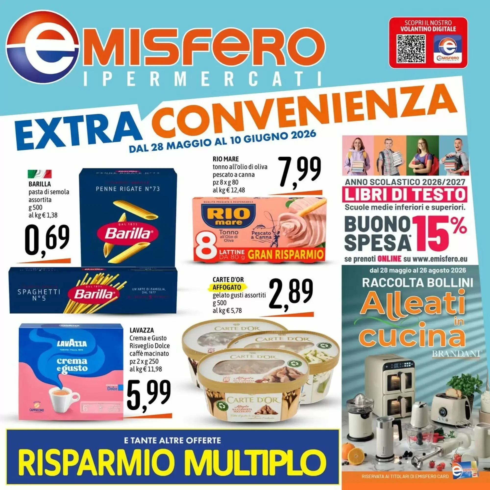 Copertina Emisfero - Volantino Emisfero