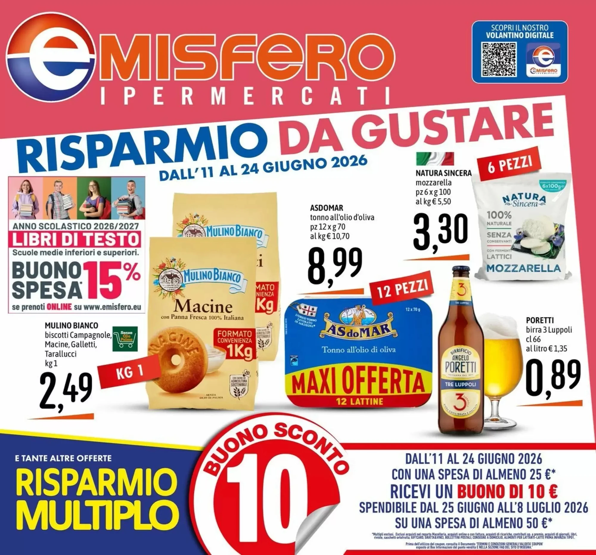 Copertina Emisfero - Volantino Emisfero