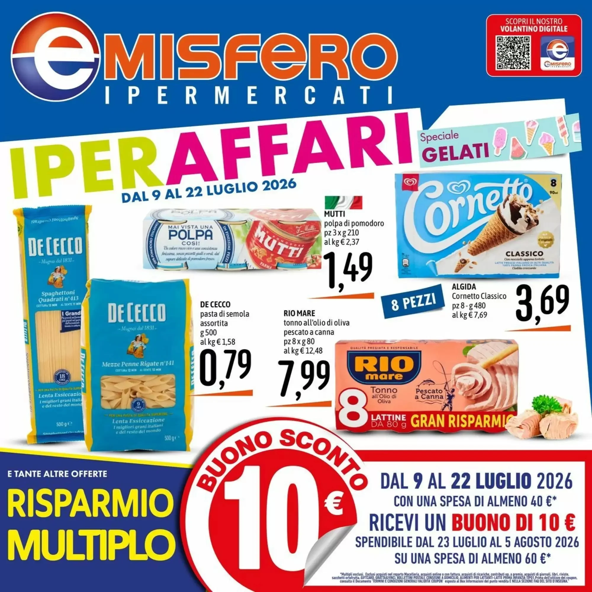 Copertina Emisfero - Volantino Emisfero