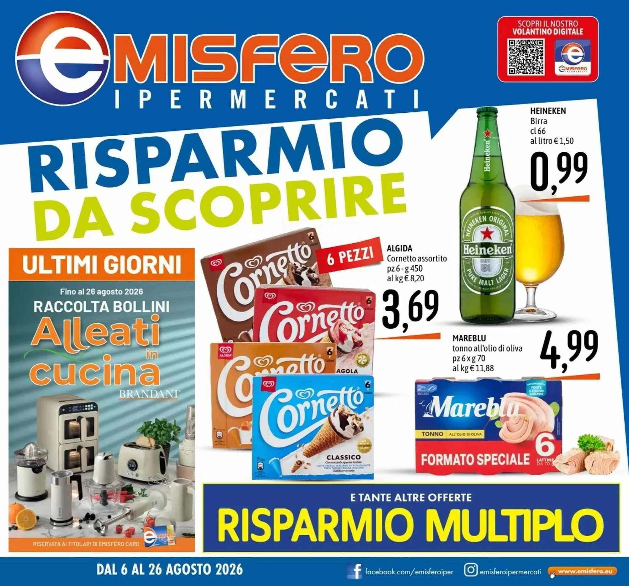 Copertina Emisfero - Volantino Emisfero
