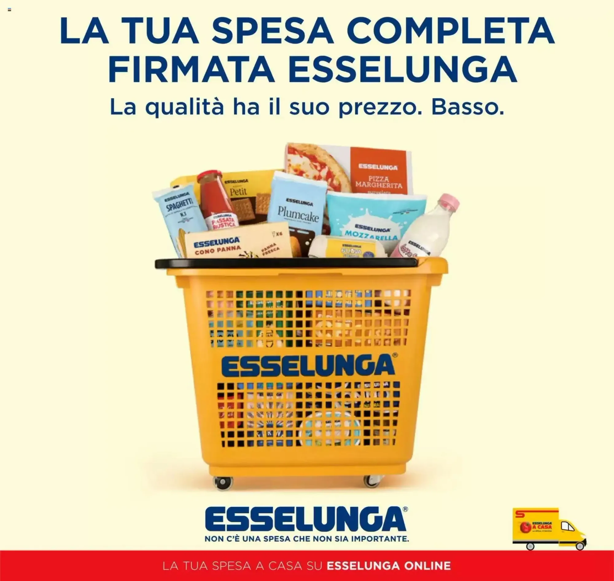 Copertina Esselunga - Volantino Esselunga