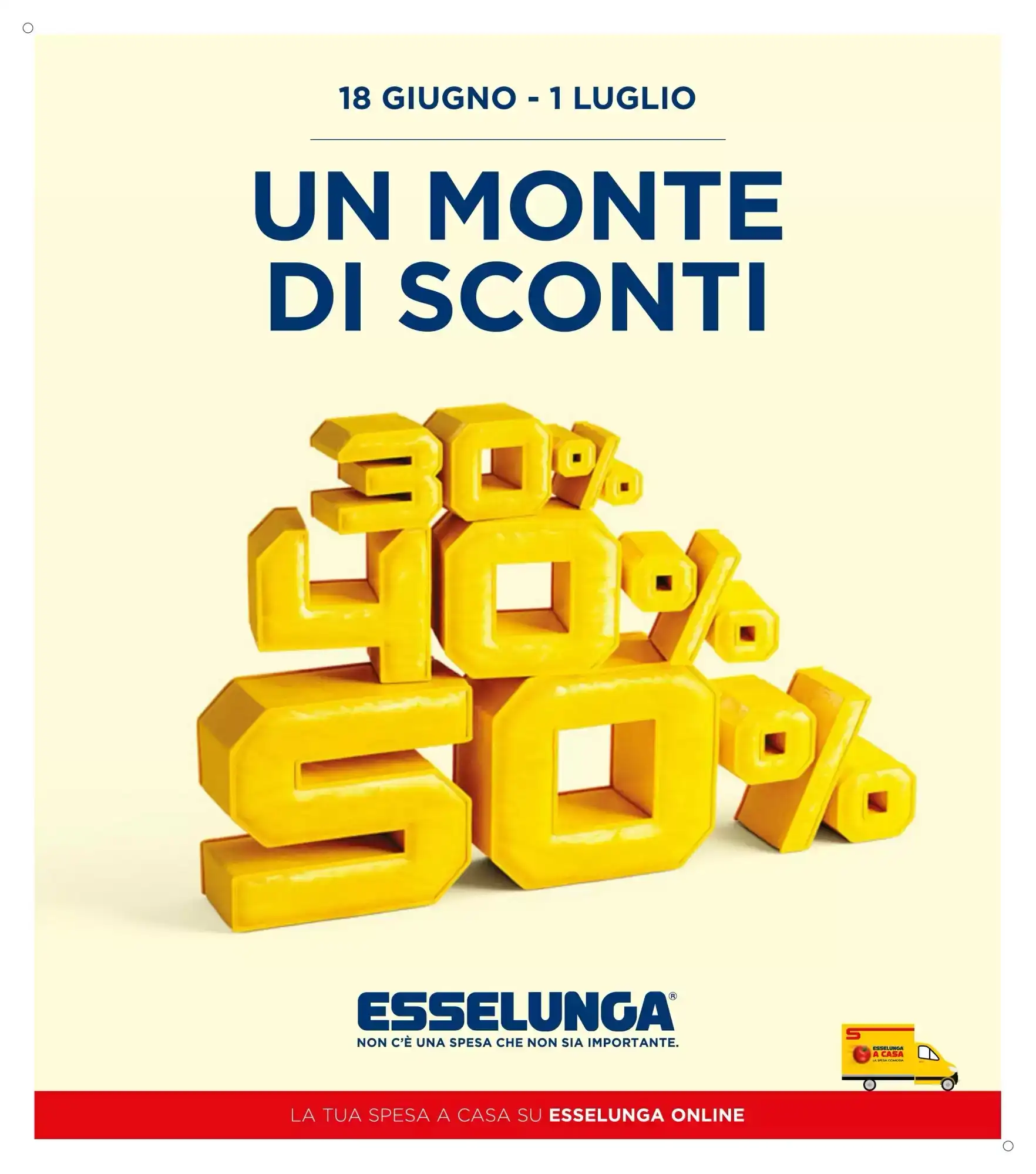 Copertina Esselunga - Volantino Esselunga