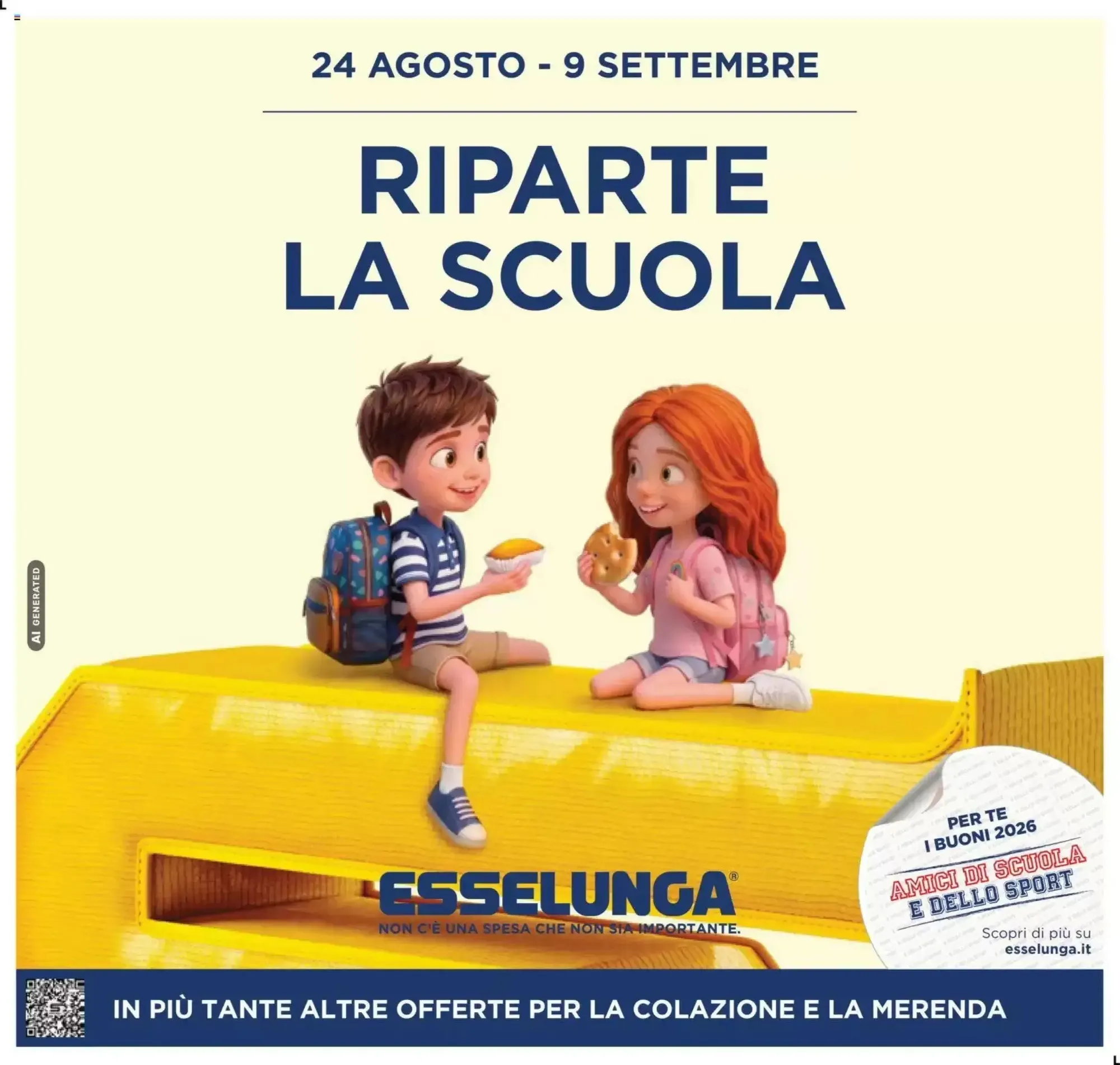 Copertina Esselunga - Volantino Esselunga