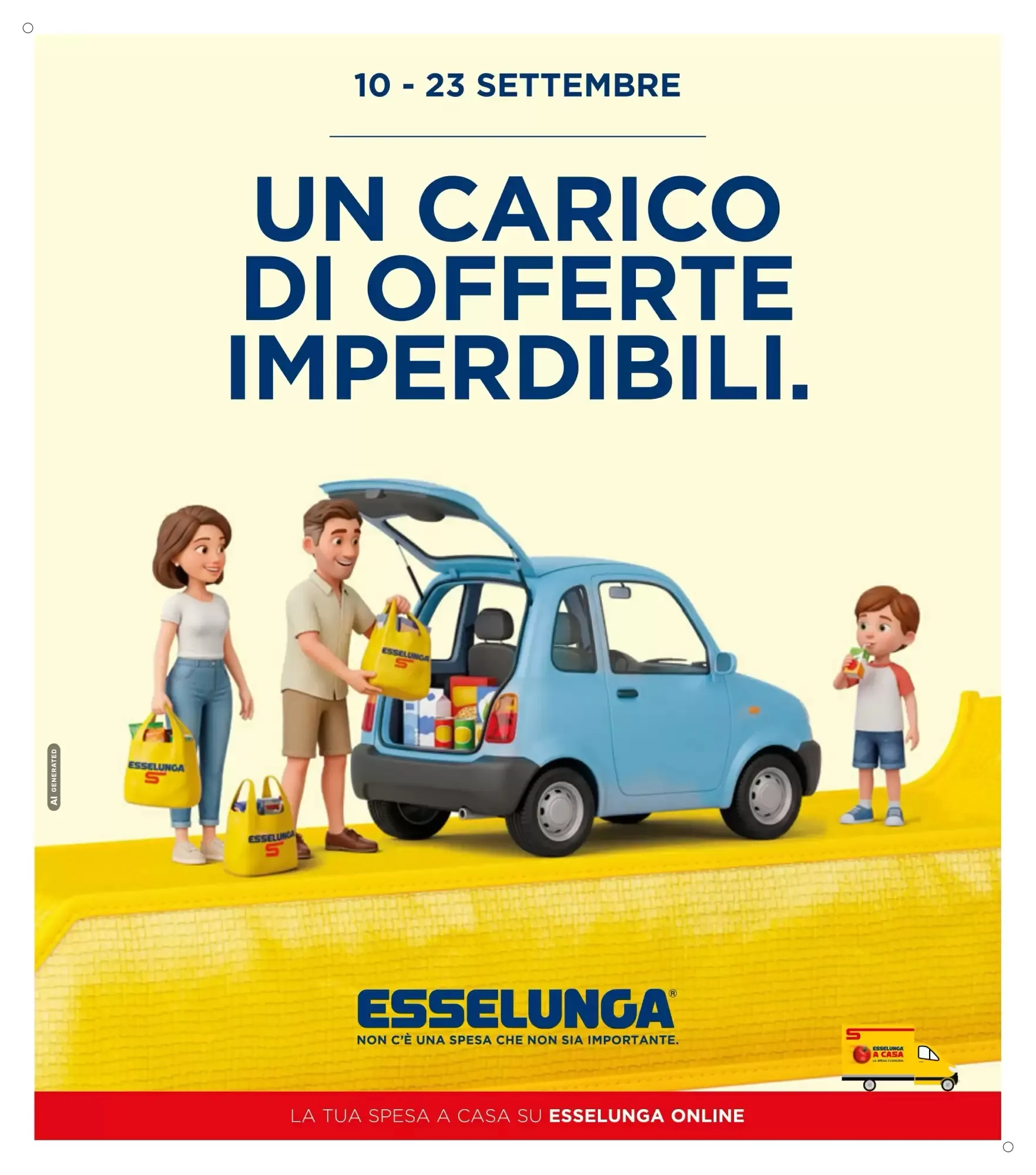 Copertina Esselunga - Volantino Esselunga
