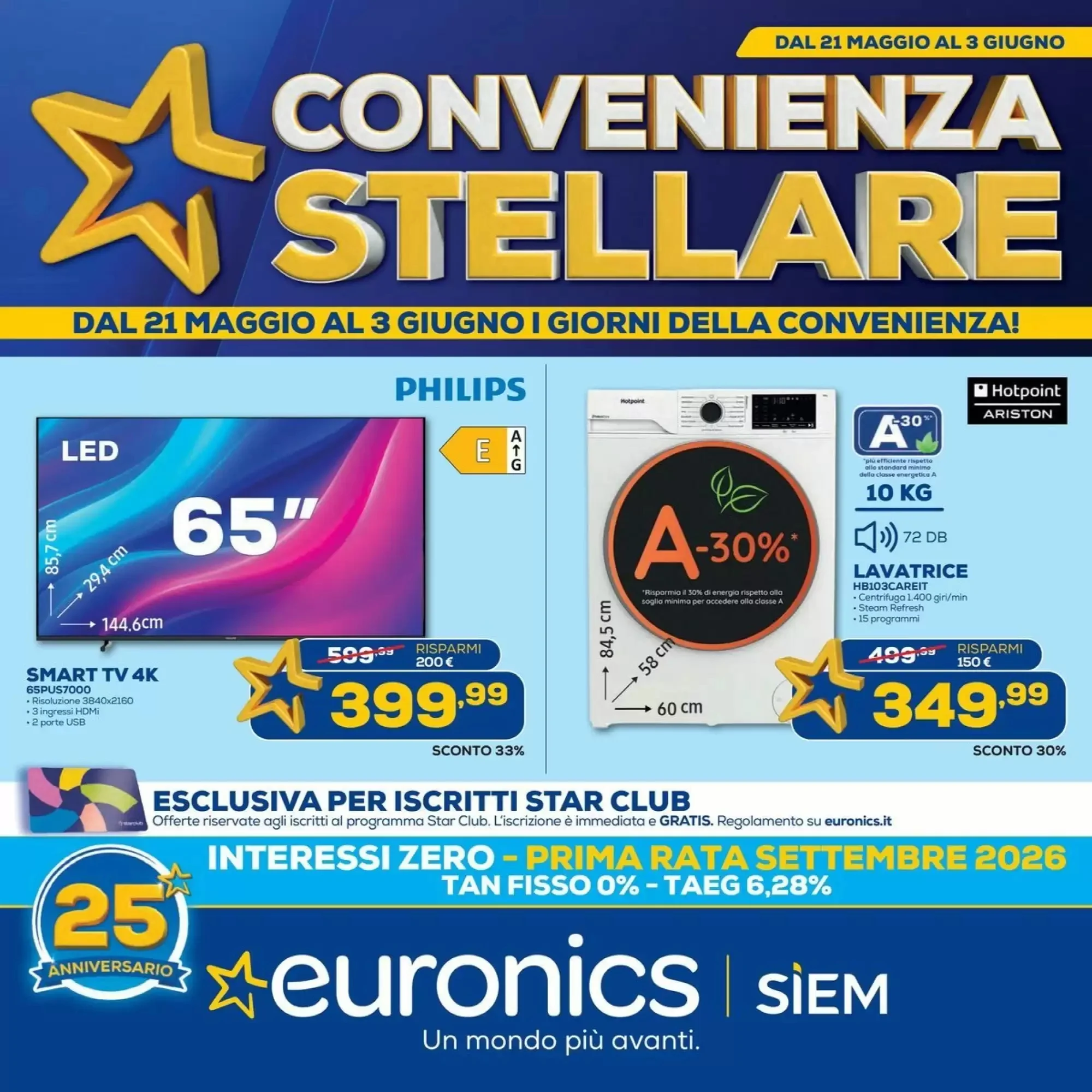 Copertina Euronics - Volantino Euronics