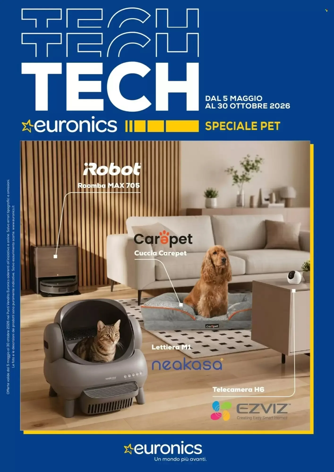 Copertina Euronics - Volantino Euronics