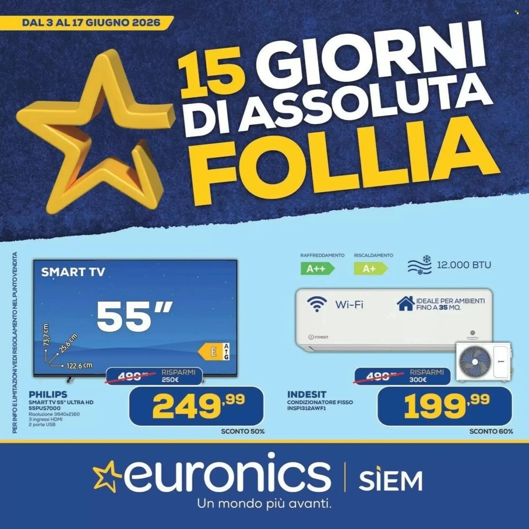 Copertina Euronics - Volantino Euronics