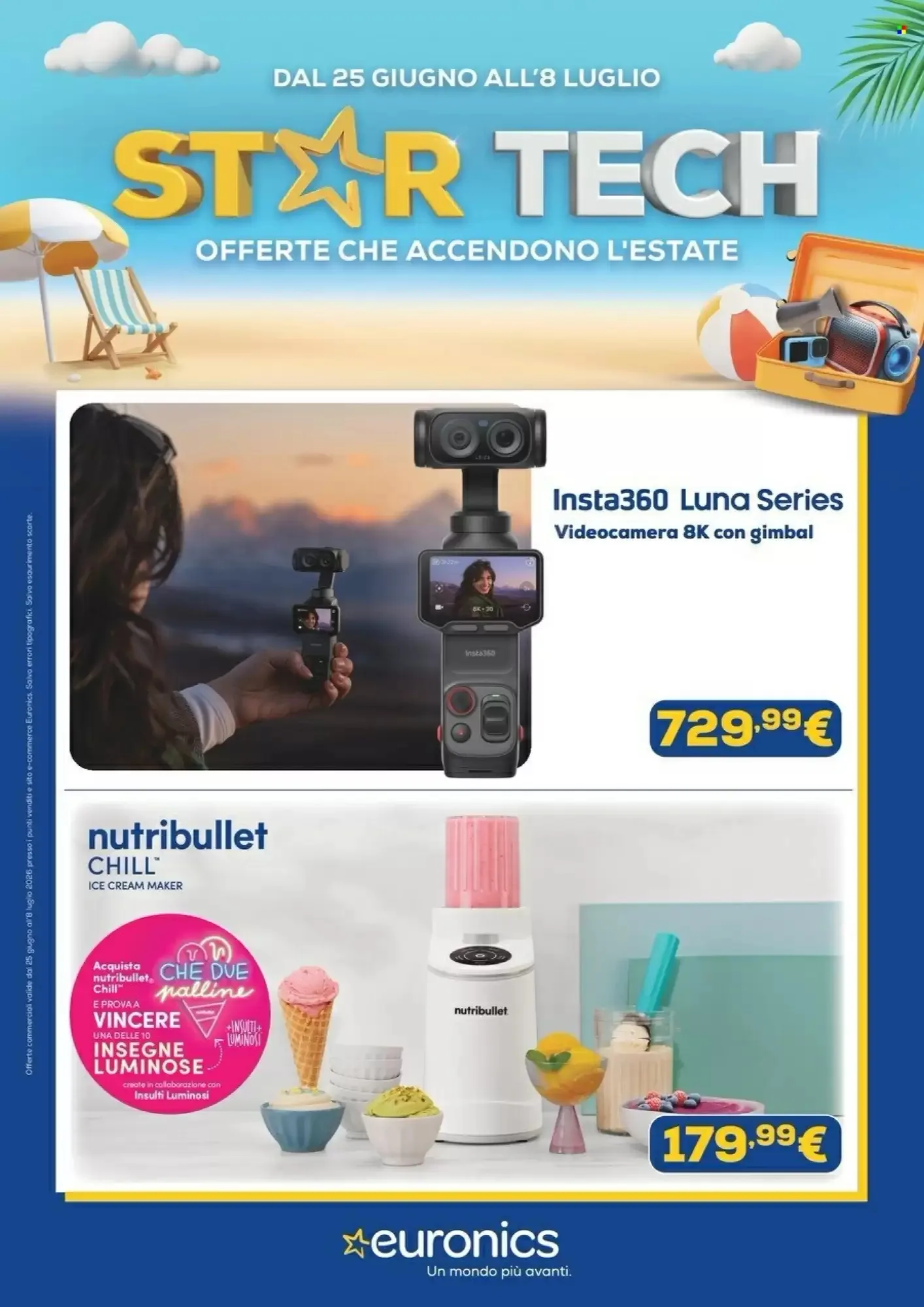 Copertina Euronics - Volantino Euronics