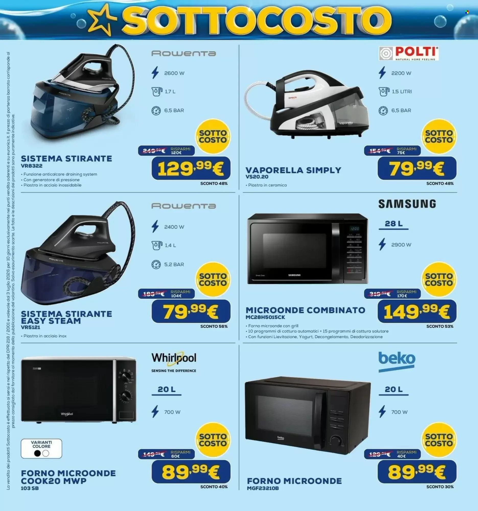 Volantino Euronics Volantino Euronics pagina 33