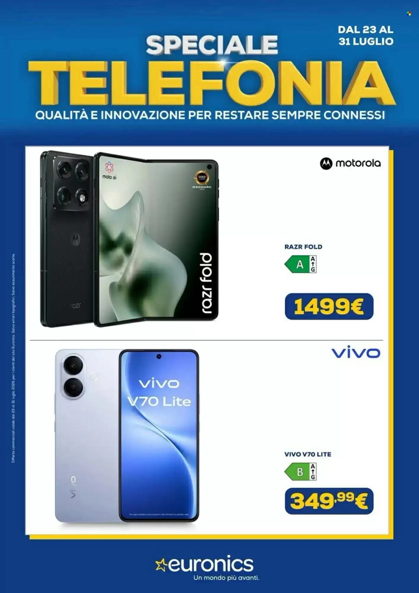 Copertina Euronics - Volantino Euronics