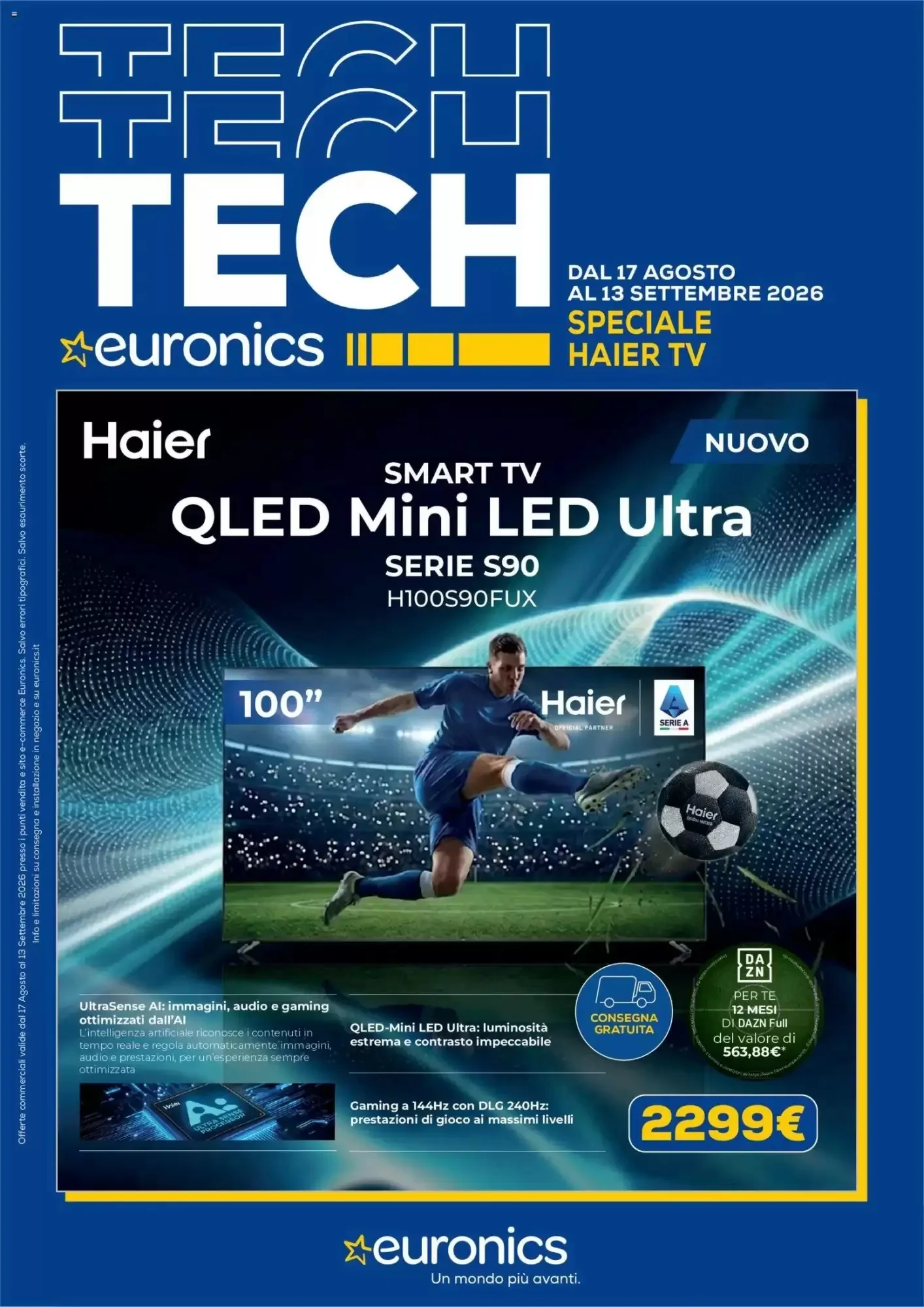 Copertina Euronics - Volantino Euronics