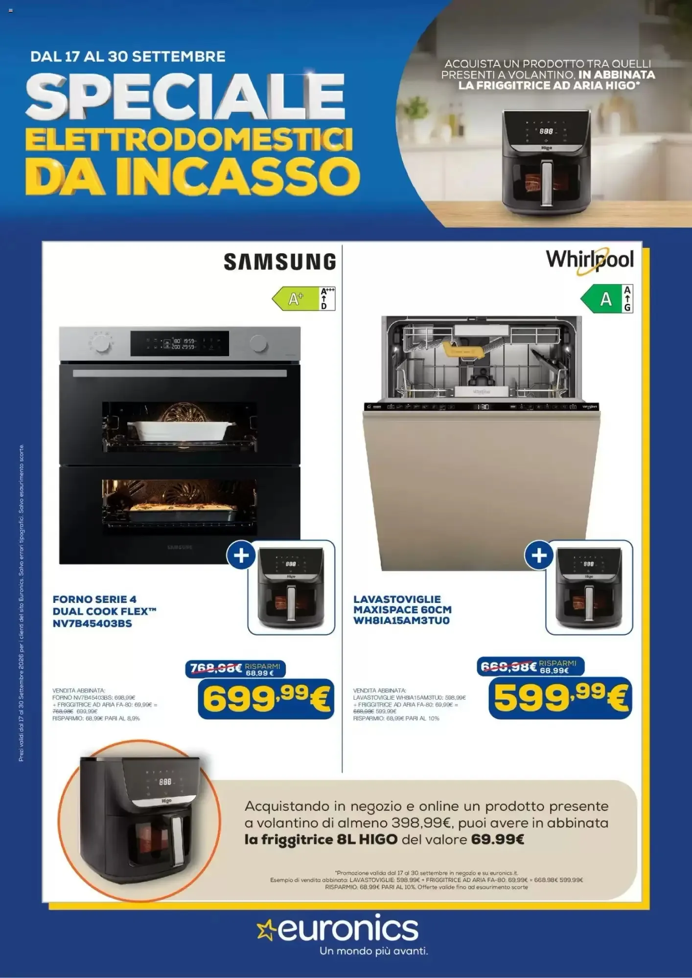 Copertina Euronics - Volantino Euronics