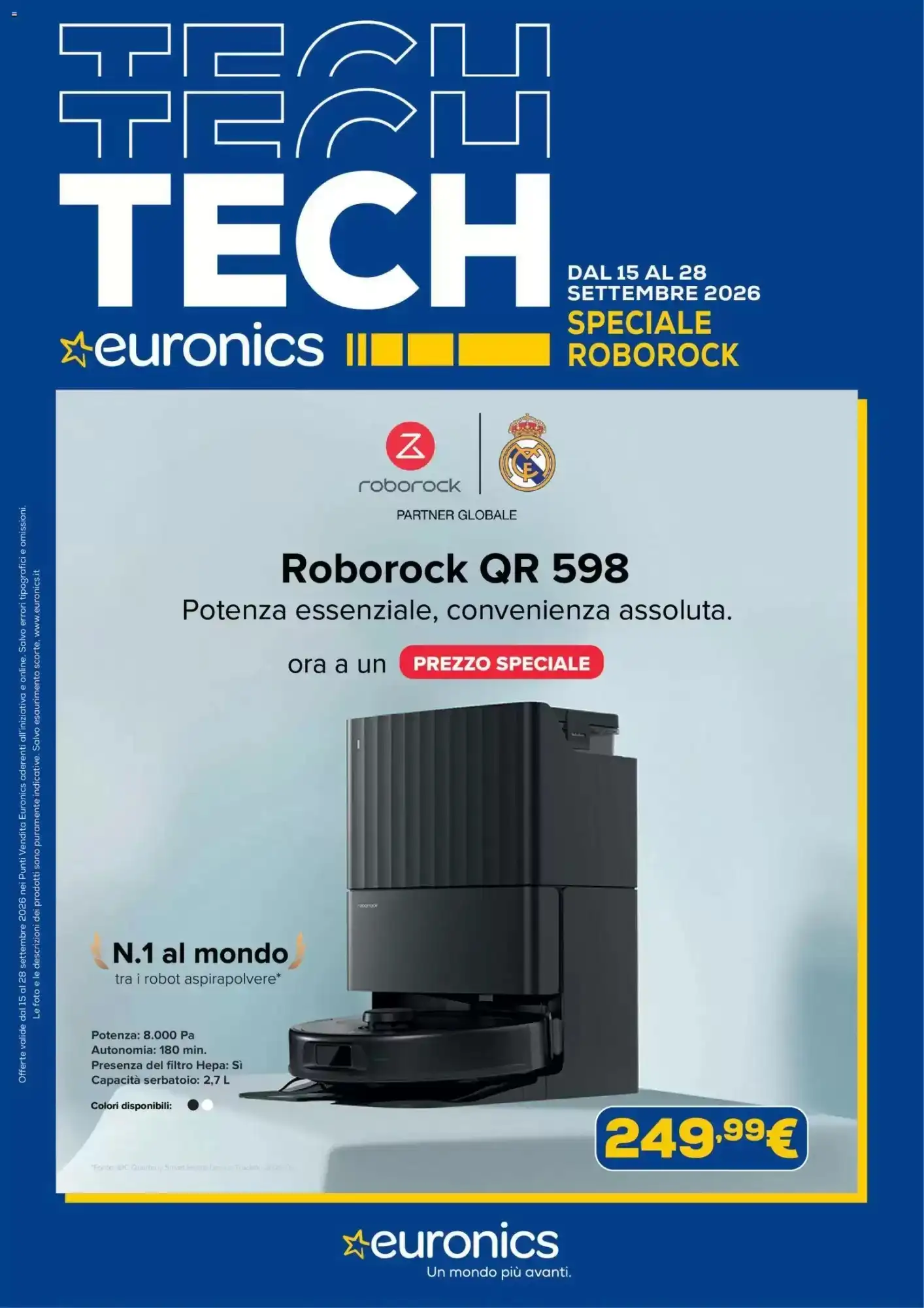 Copertina Euronics - Volantino Euronics