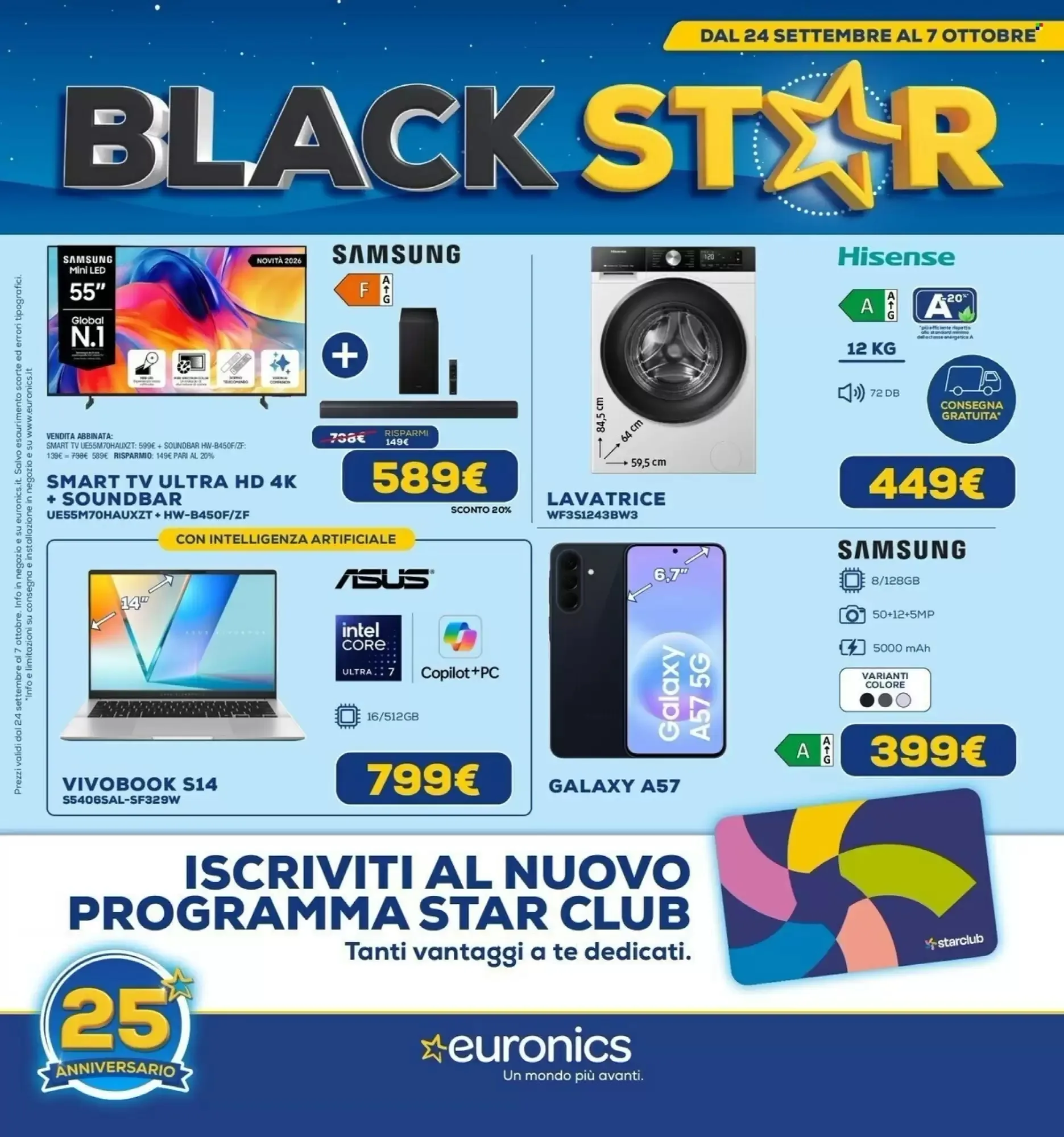 Copertina Euronics - Volantino Euronics