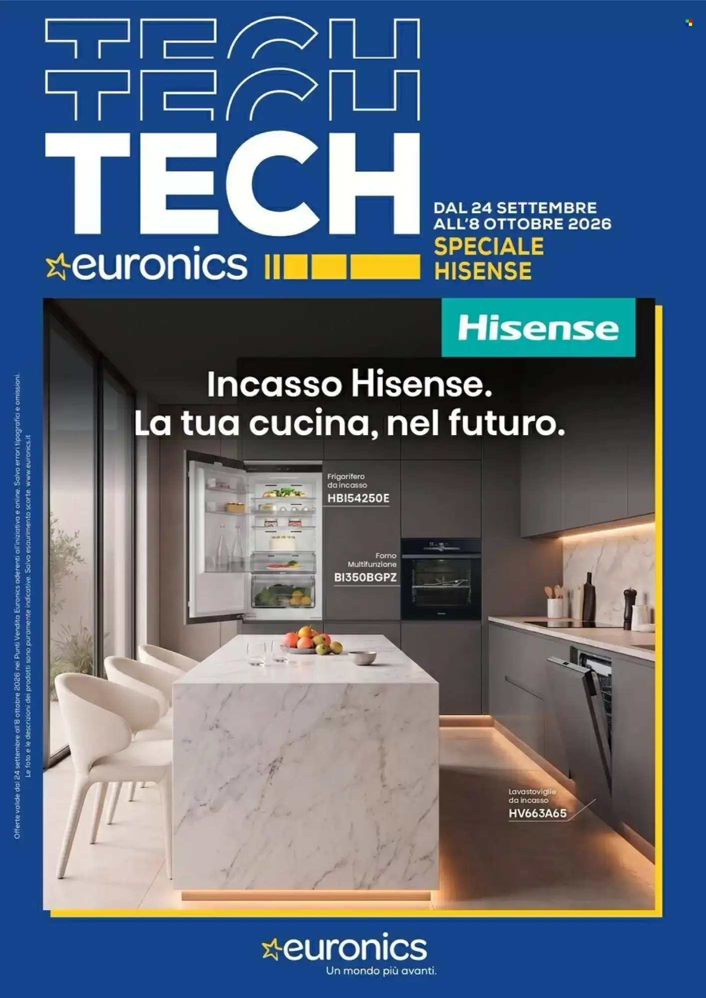 Copertina Euronics - Volantino Euronics