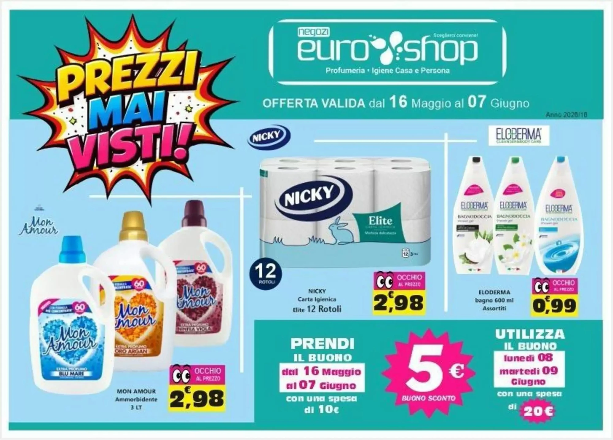Copertina Euroshop - Volantino Euroshop