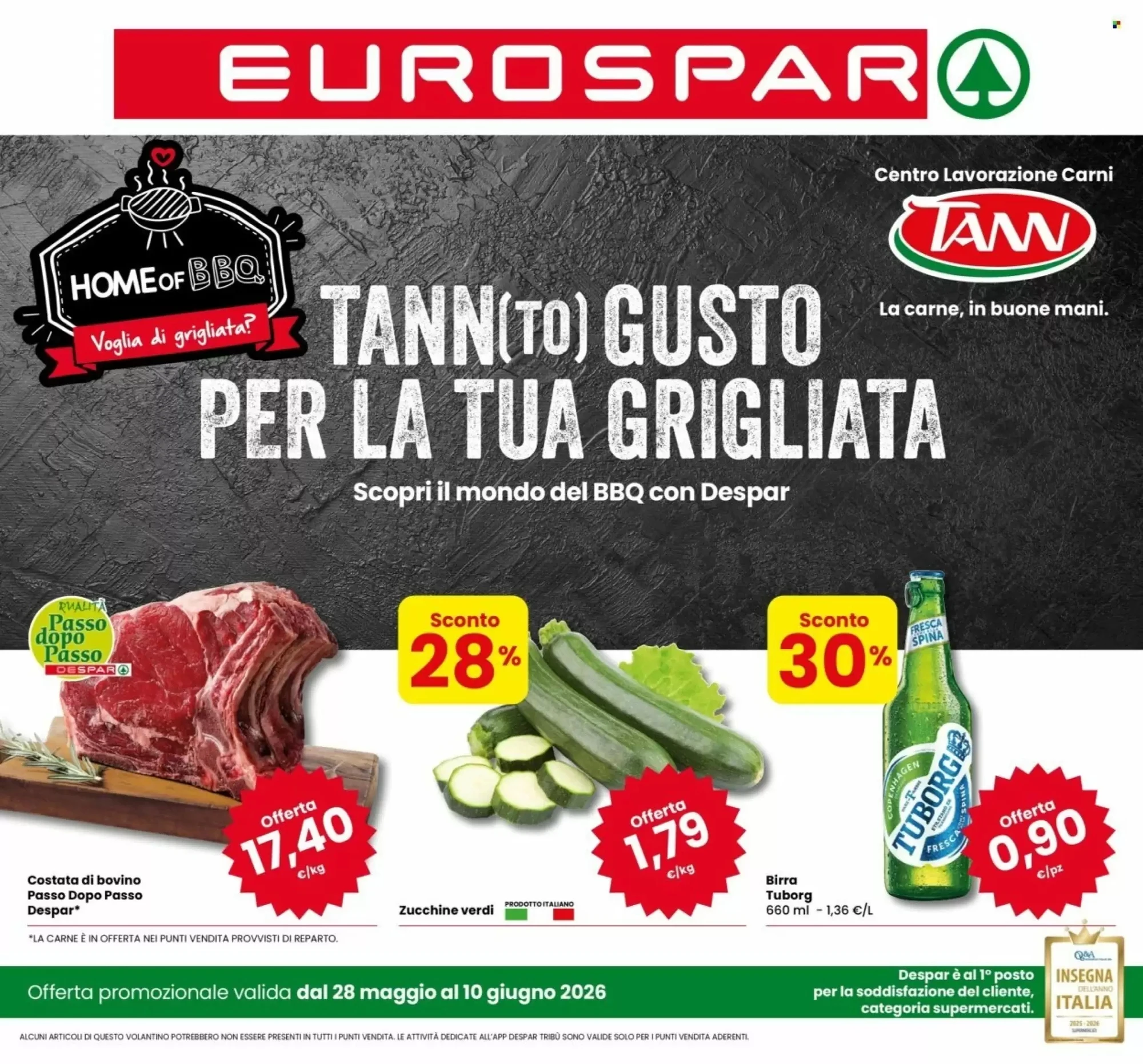 Copertina Eurospar - Volantino Eurospar