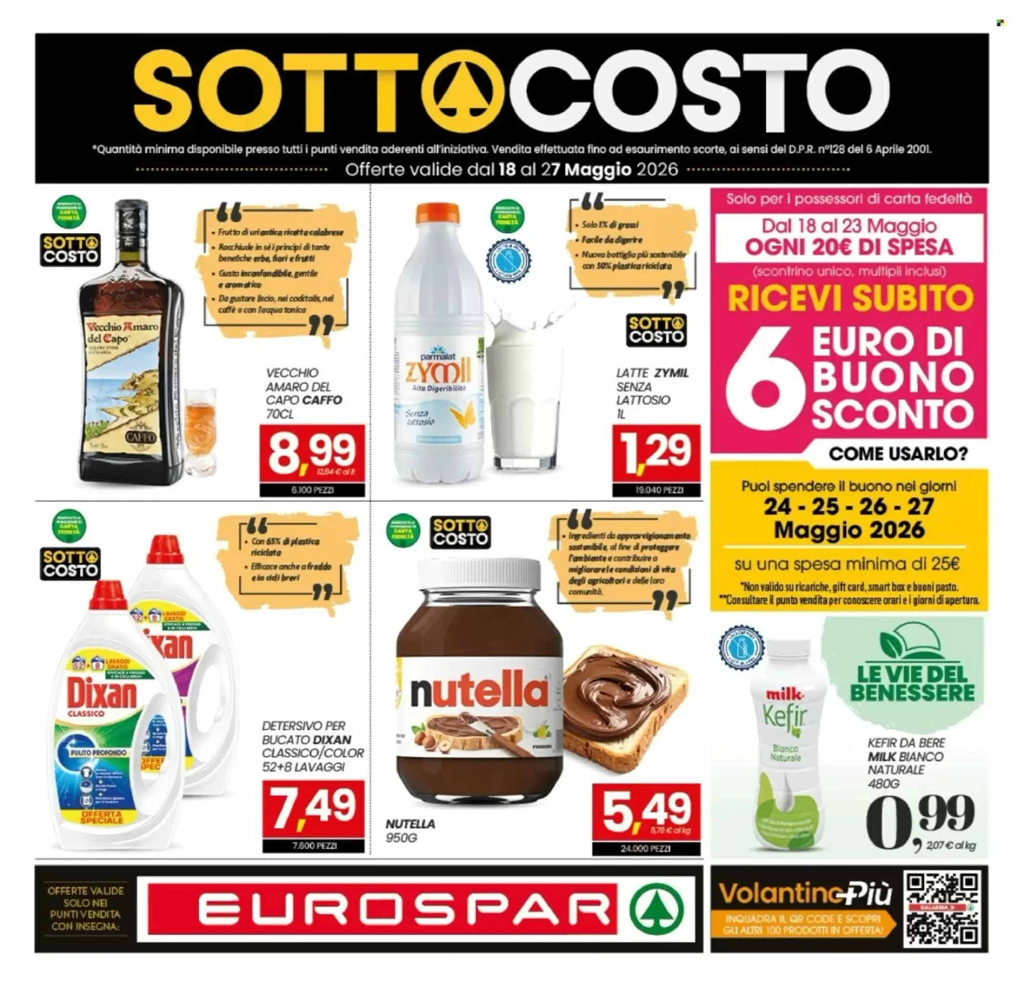 Copertina Eurospar - Volantino Eurospar