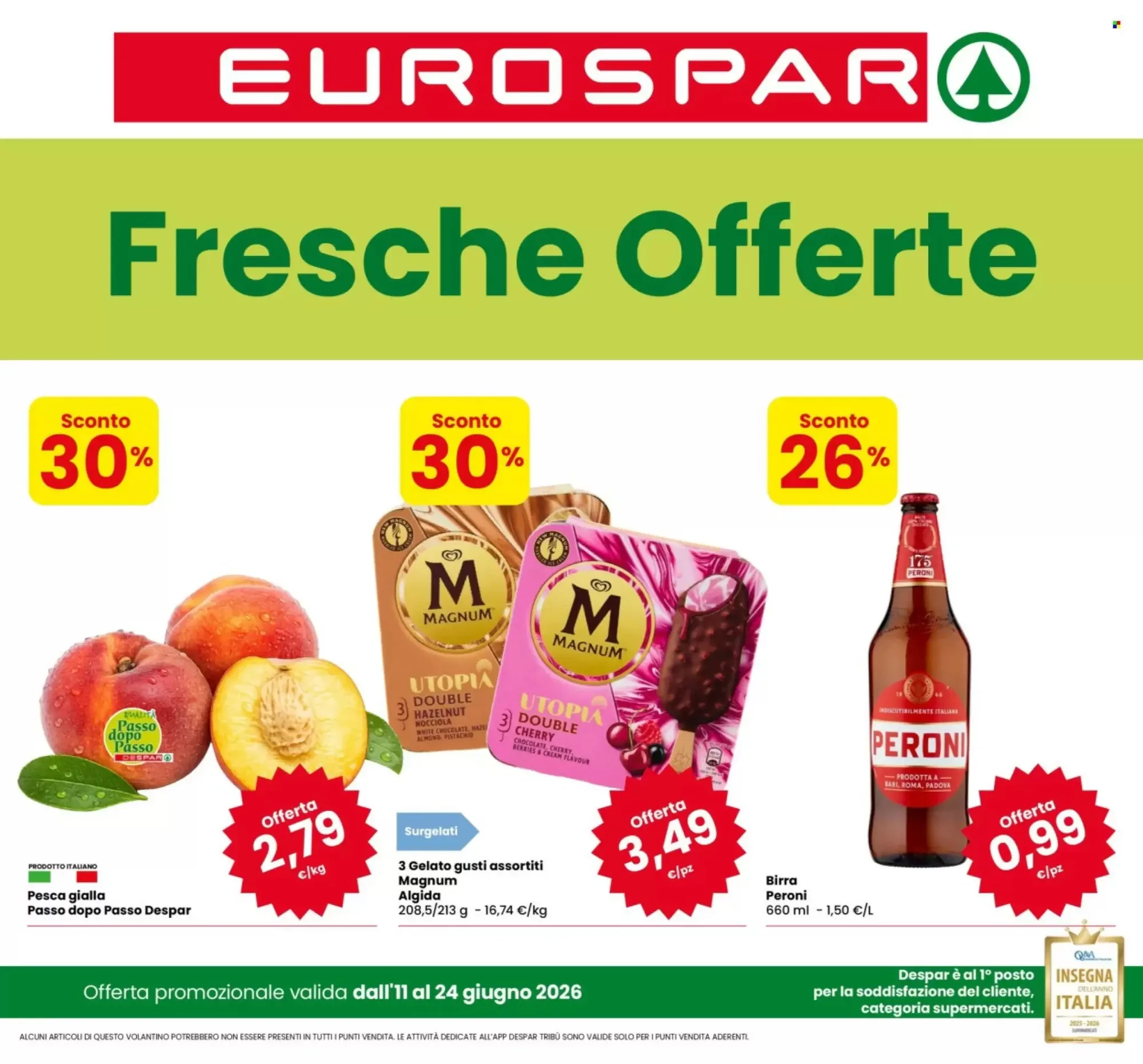 Copertina Eurospar - Volantino Eurospar