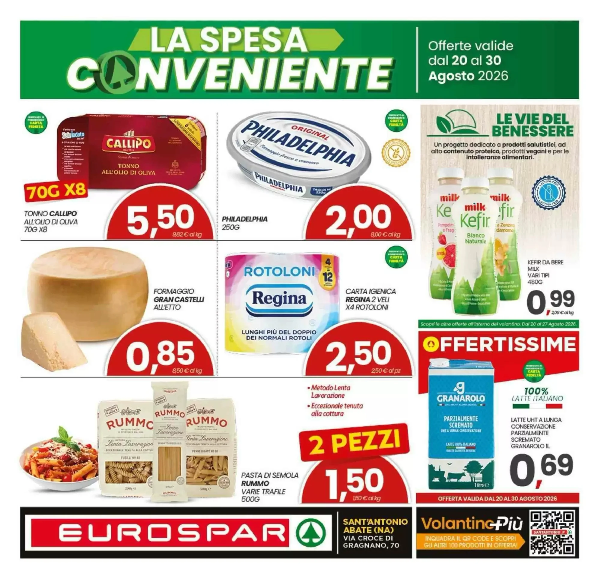 Copertina Eurospar - Volantino Eurospar