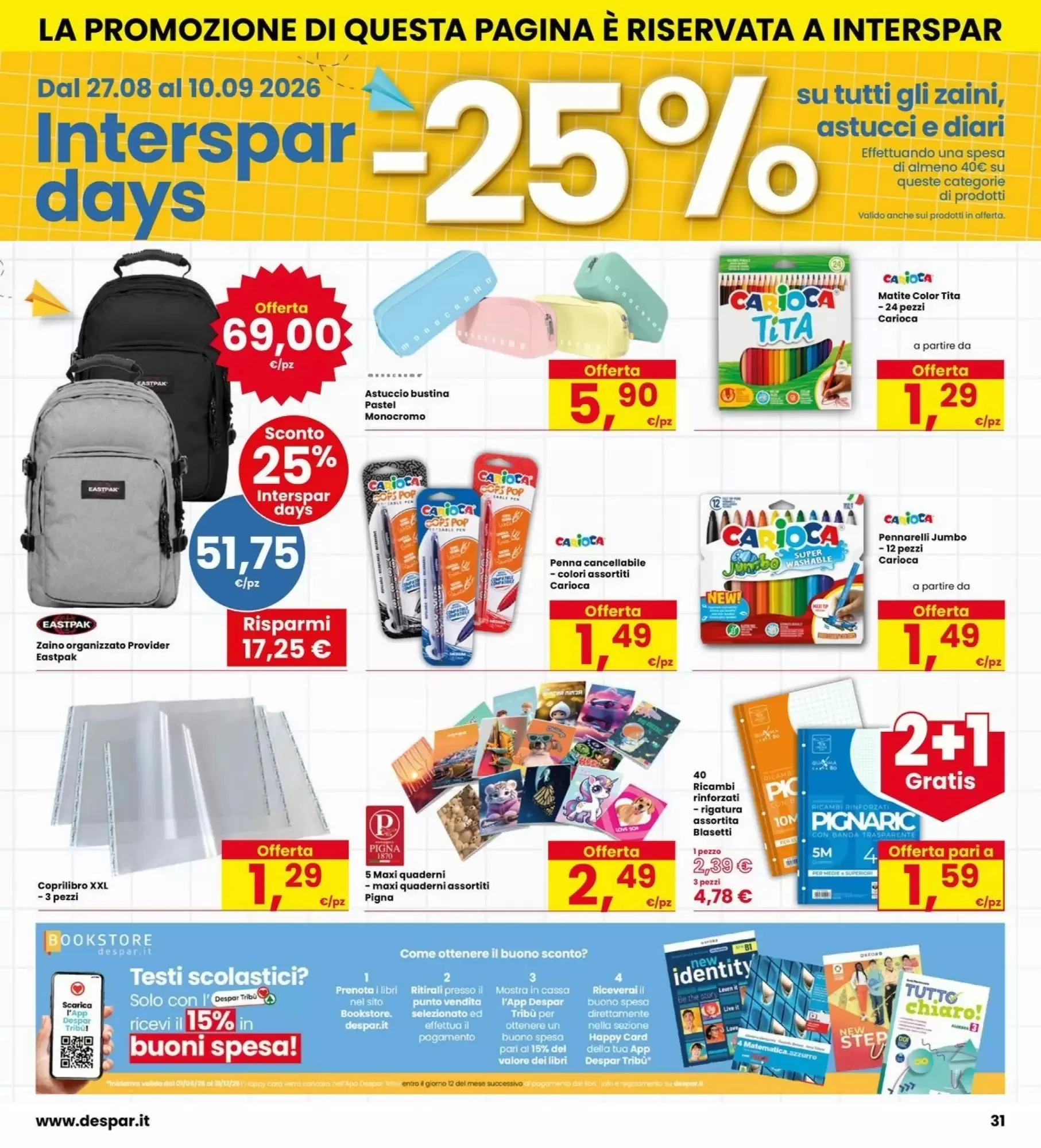 Volantino Eurospar Volantino Eurospar pagina 31