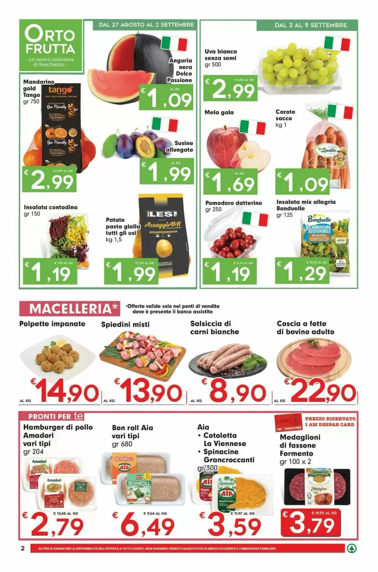 Volantino Eurospar Volantino Eurospar pagina 2