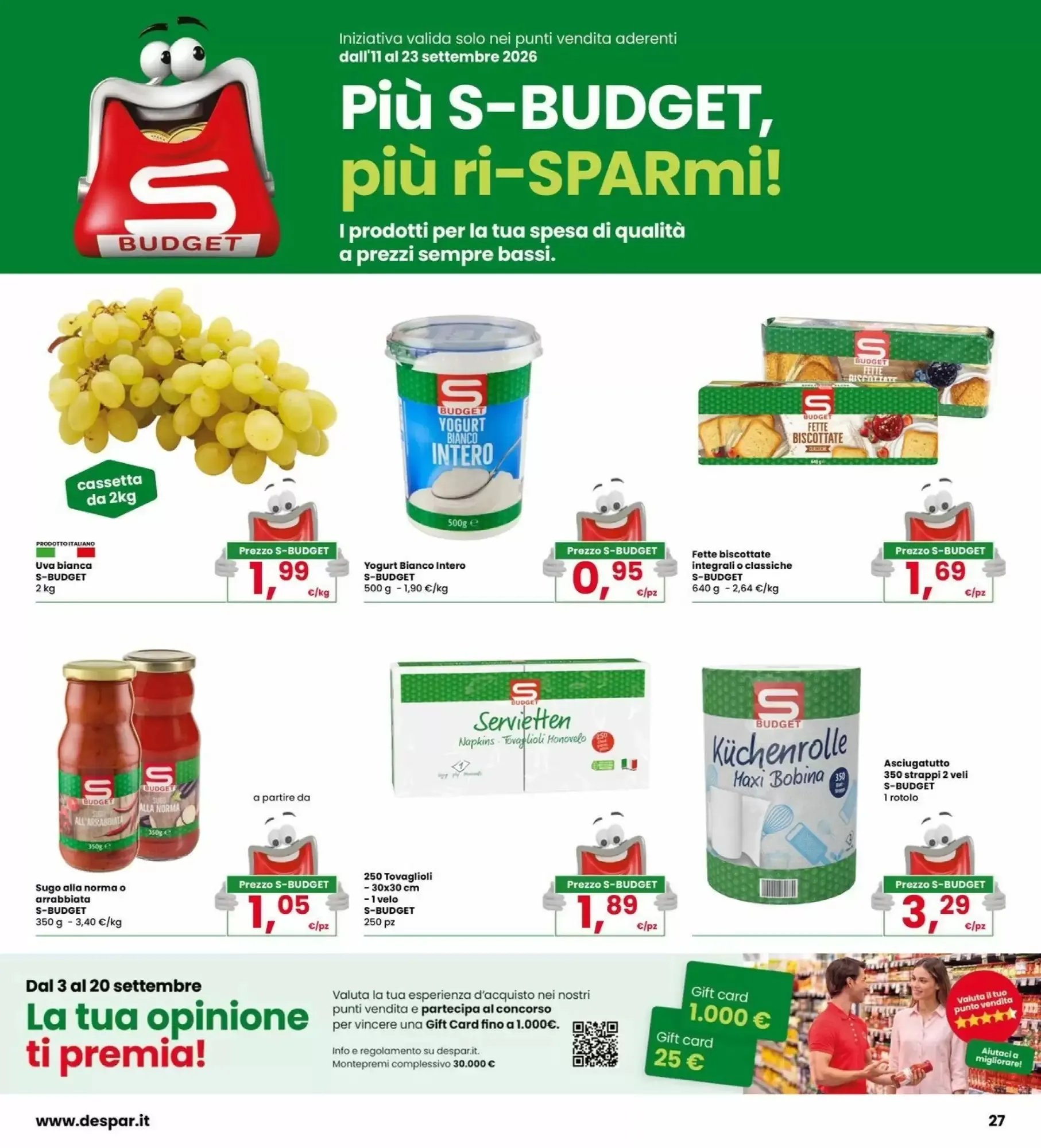 Volantino Eurospar Volantino Eurospar pagina 27