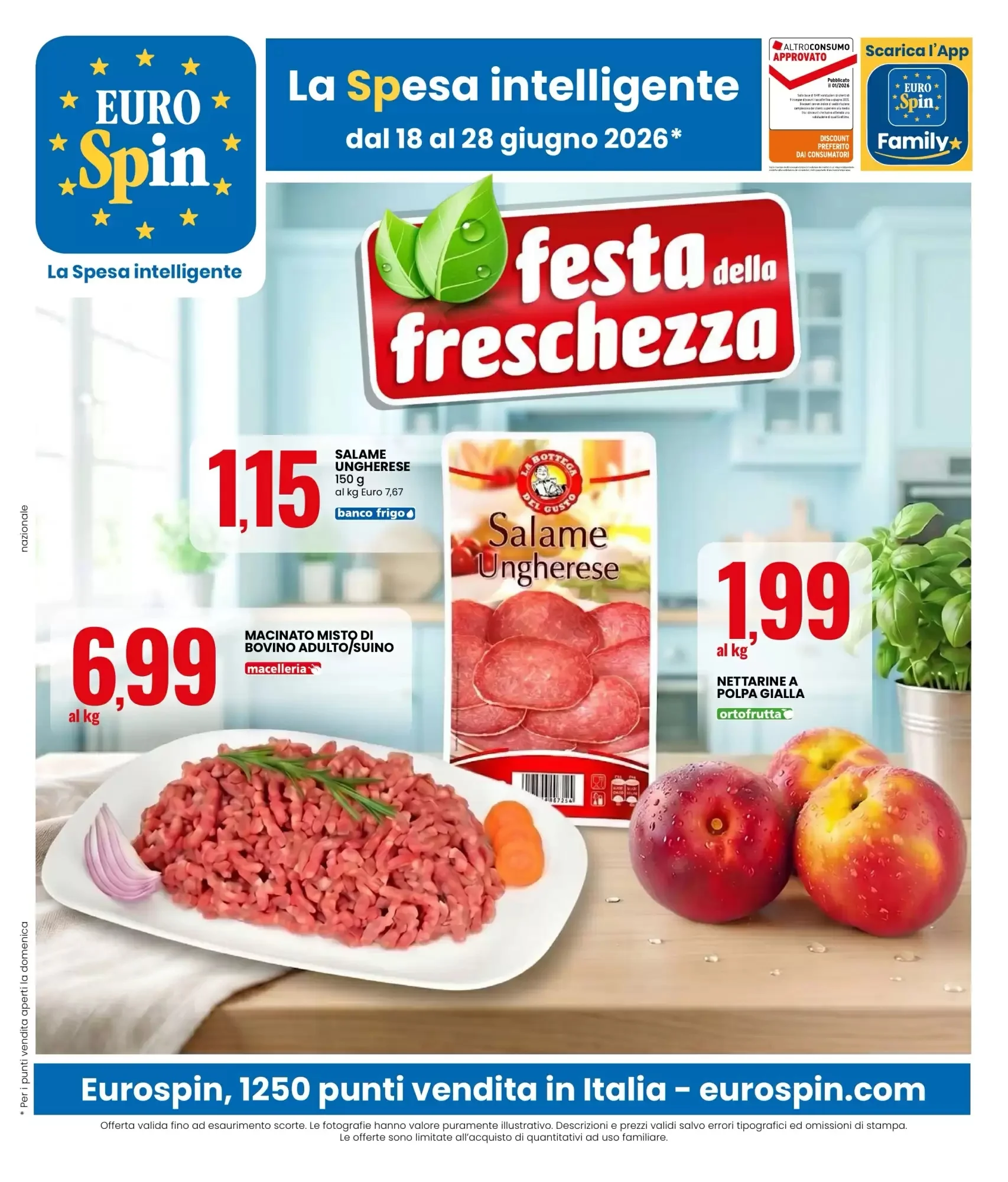 Copertina Eurospin - Volantino Eurospin