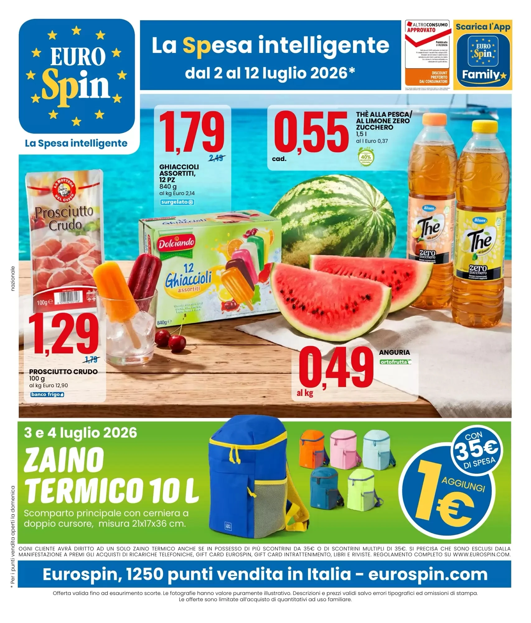 Copertina anteprima Eurospin - Offerte Eurospin: Volantino dal 2 al 12 luglio 2026