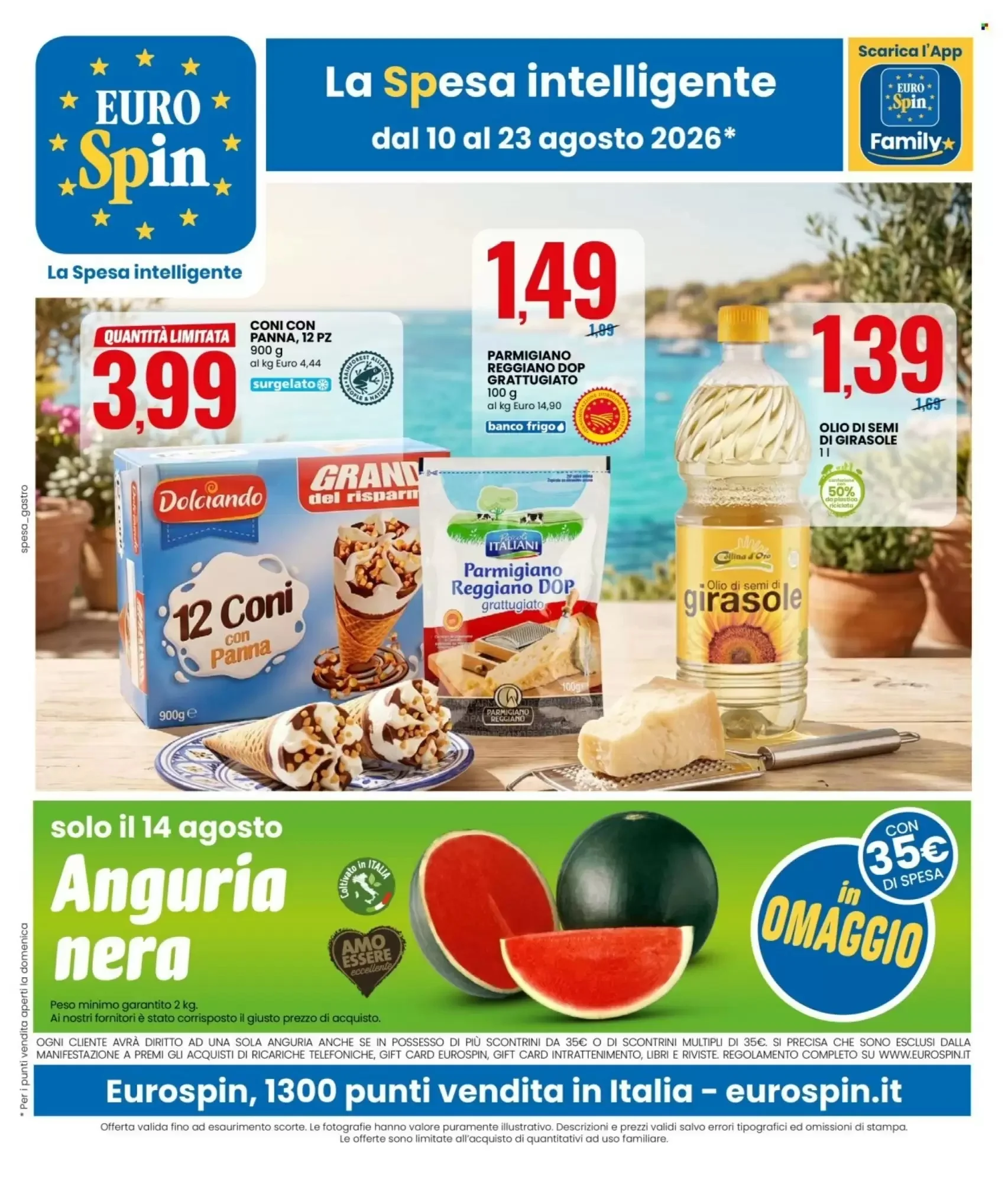Copertina Eurospin - Volantino Eurospin