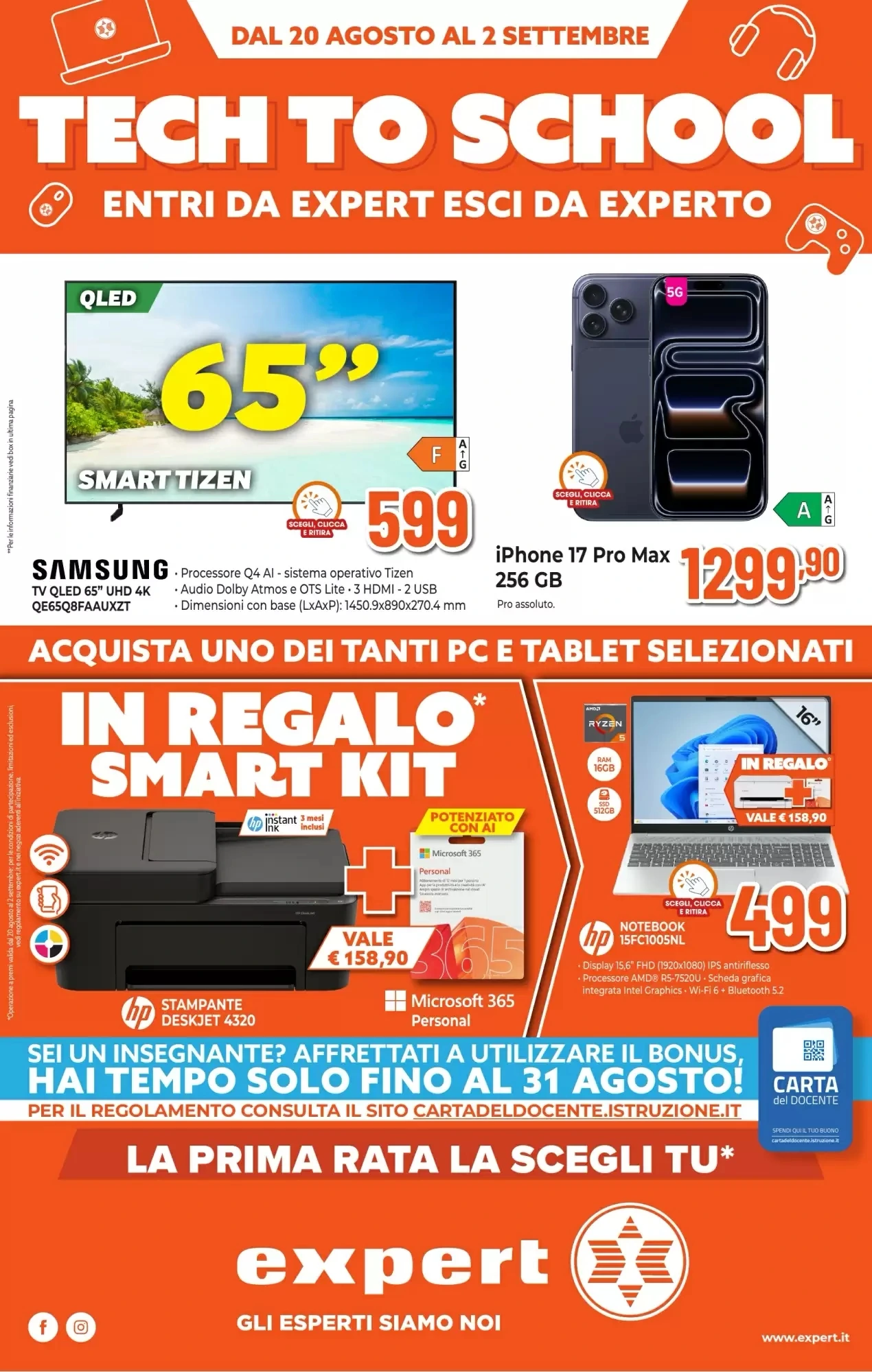 Copertina Expert Di Lella - Volantino Expert Di Lella