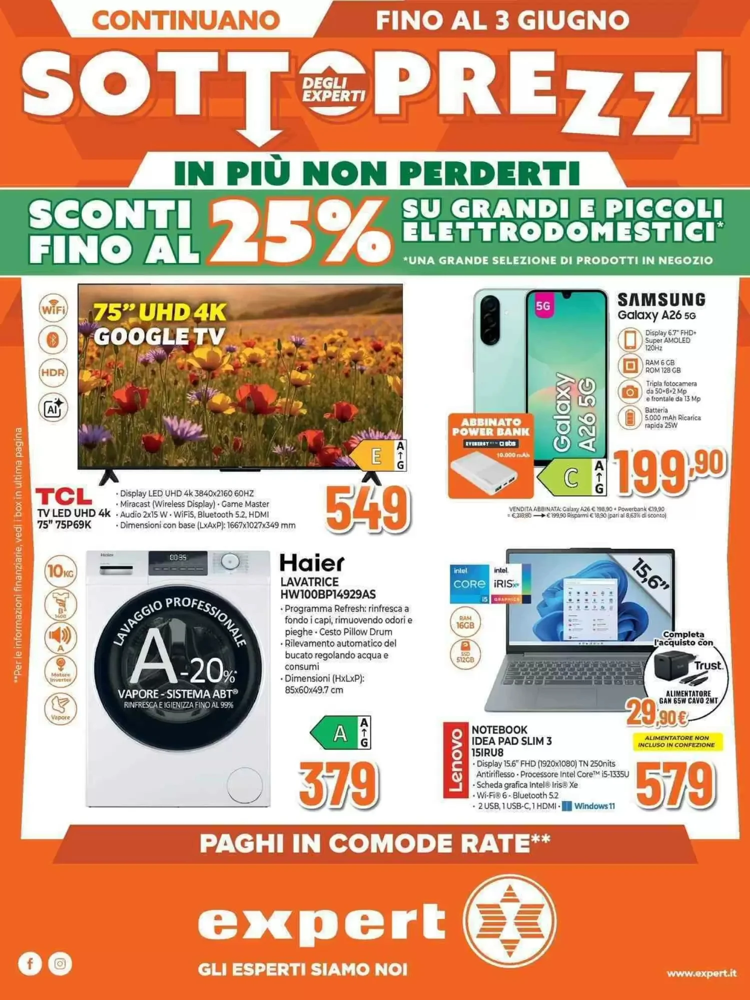 Copertina Expert - Volantino Expert