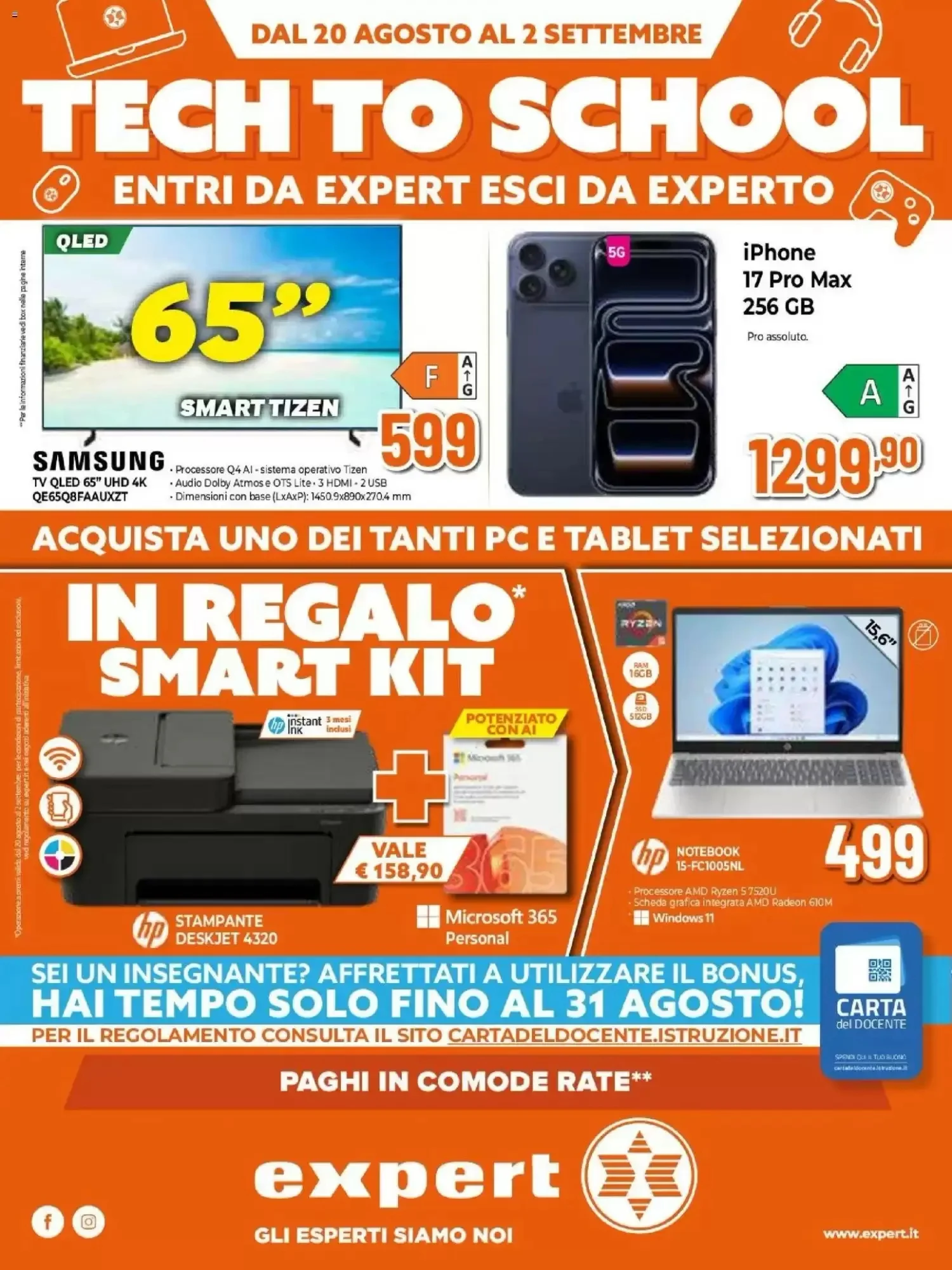 Copertina Expert - Volantino Expert