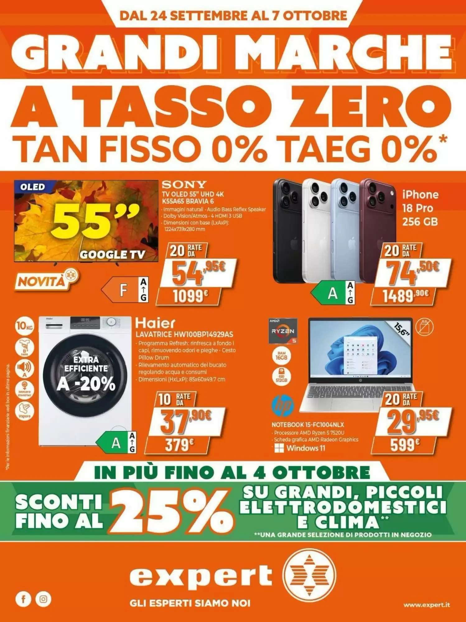 Copertina Expert - Volantino Expert