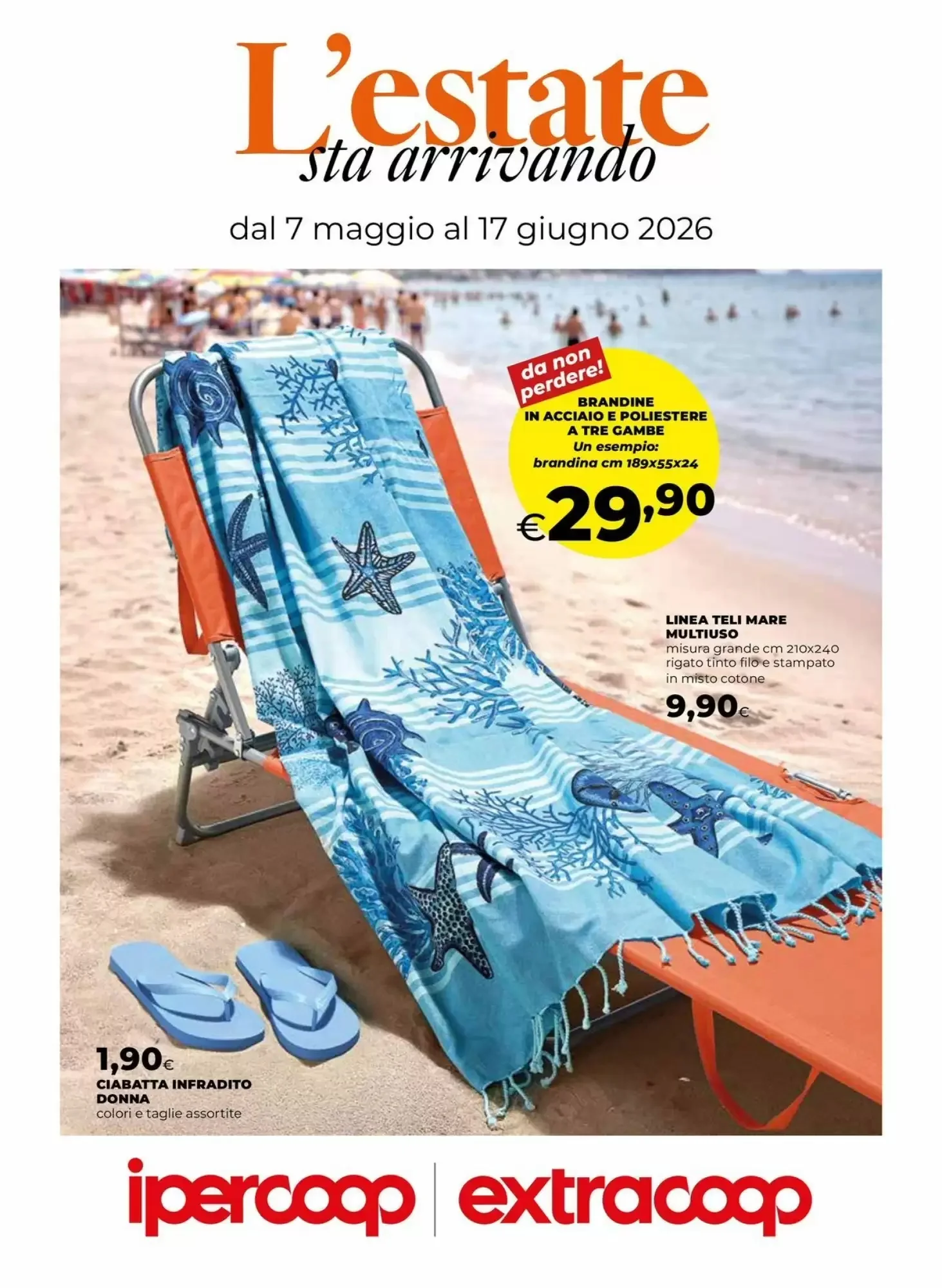 Copertina Extracoop - Volantino Extracoop