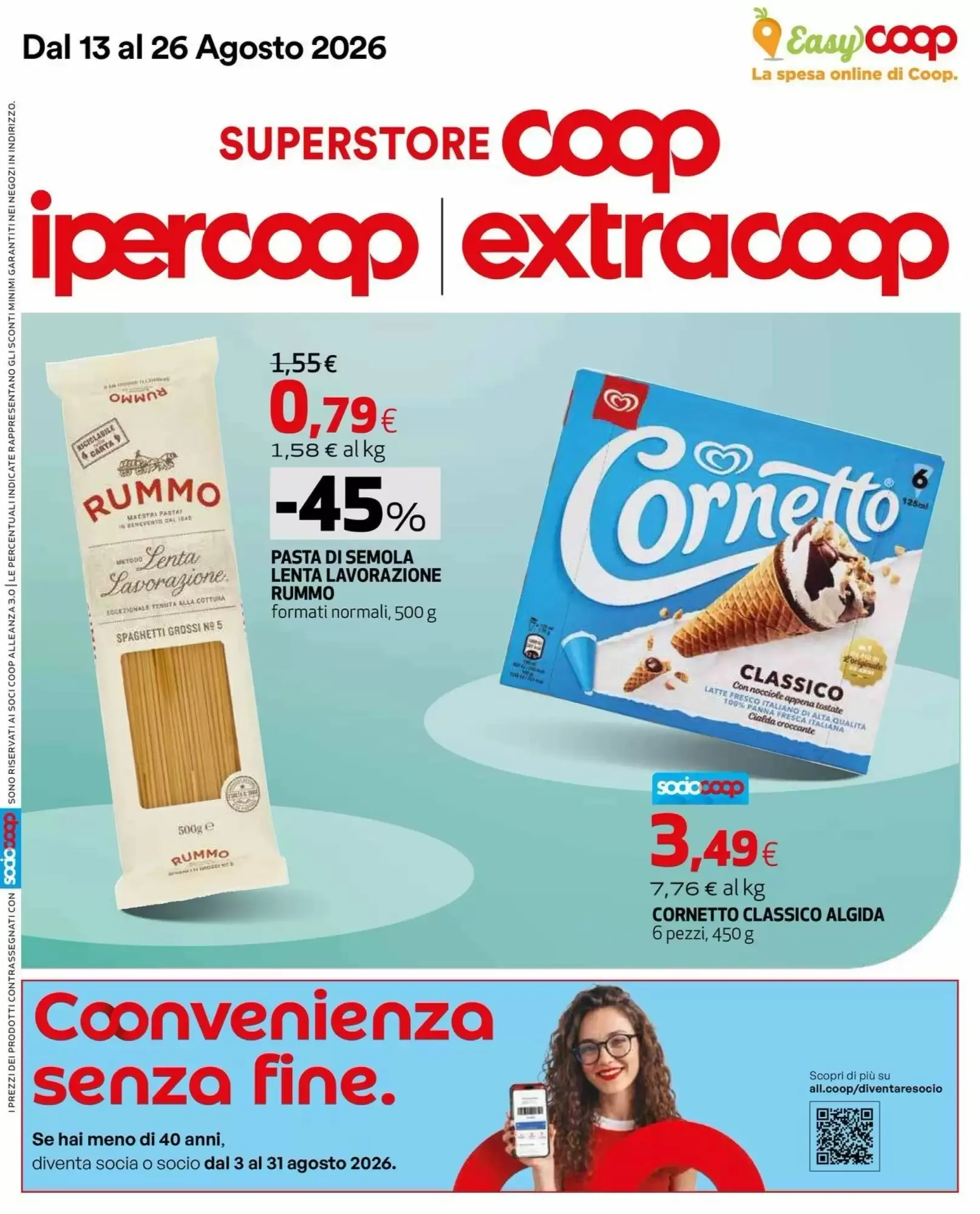 Copertina Extracoop - Volantino Extracoop