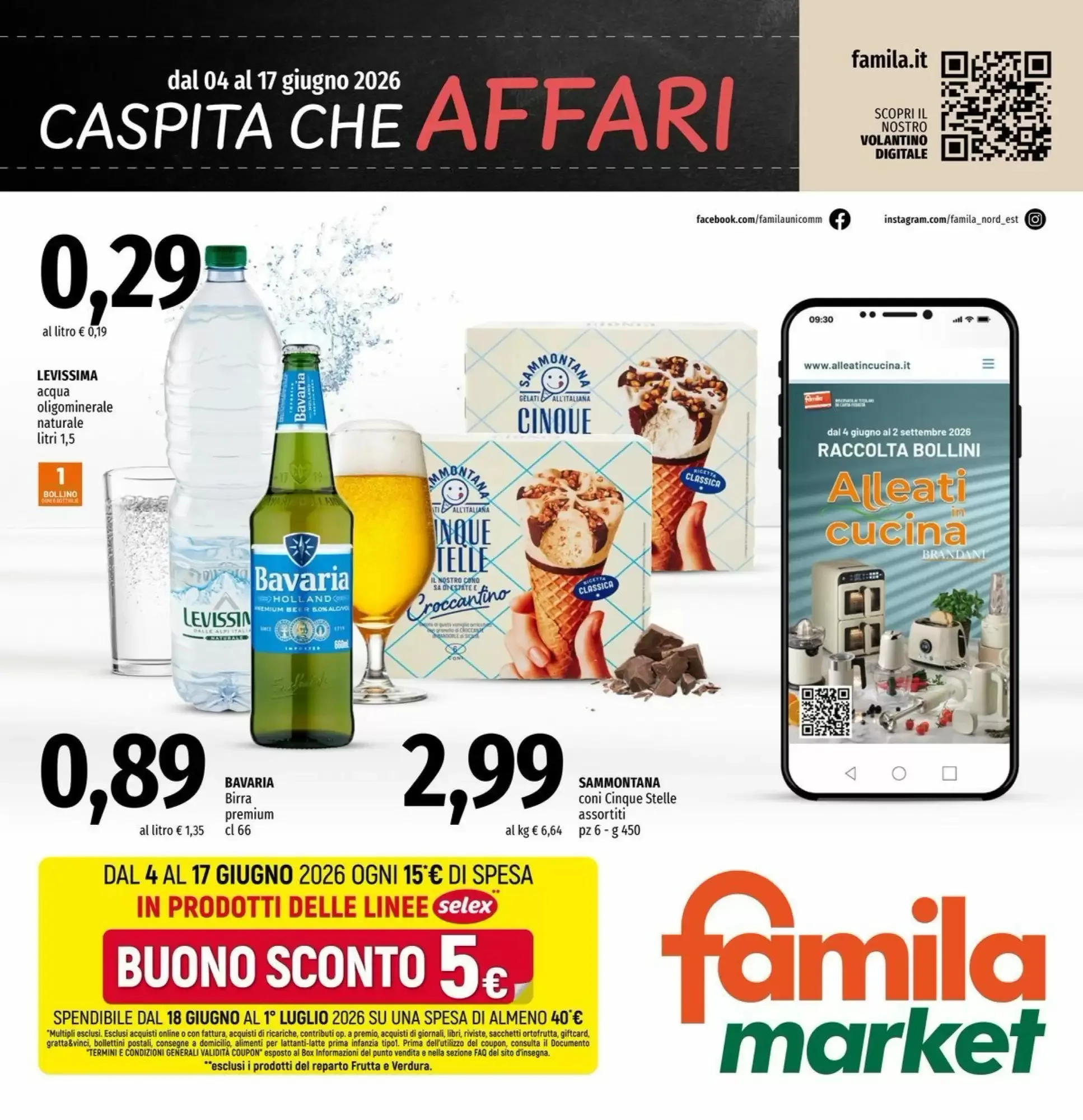 Copertina Famila Market - Volantino Famila Market